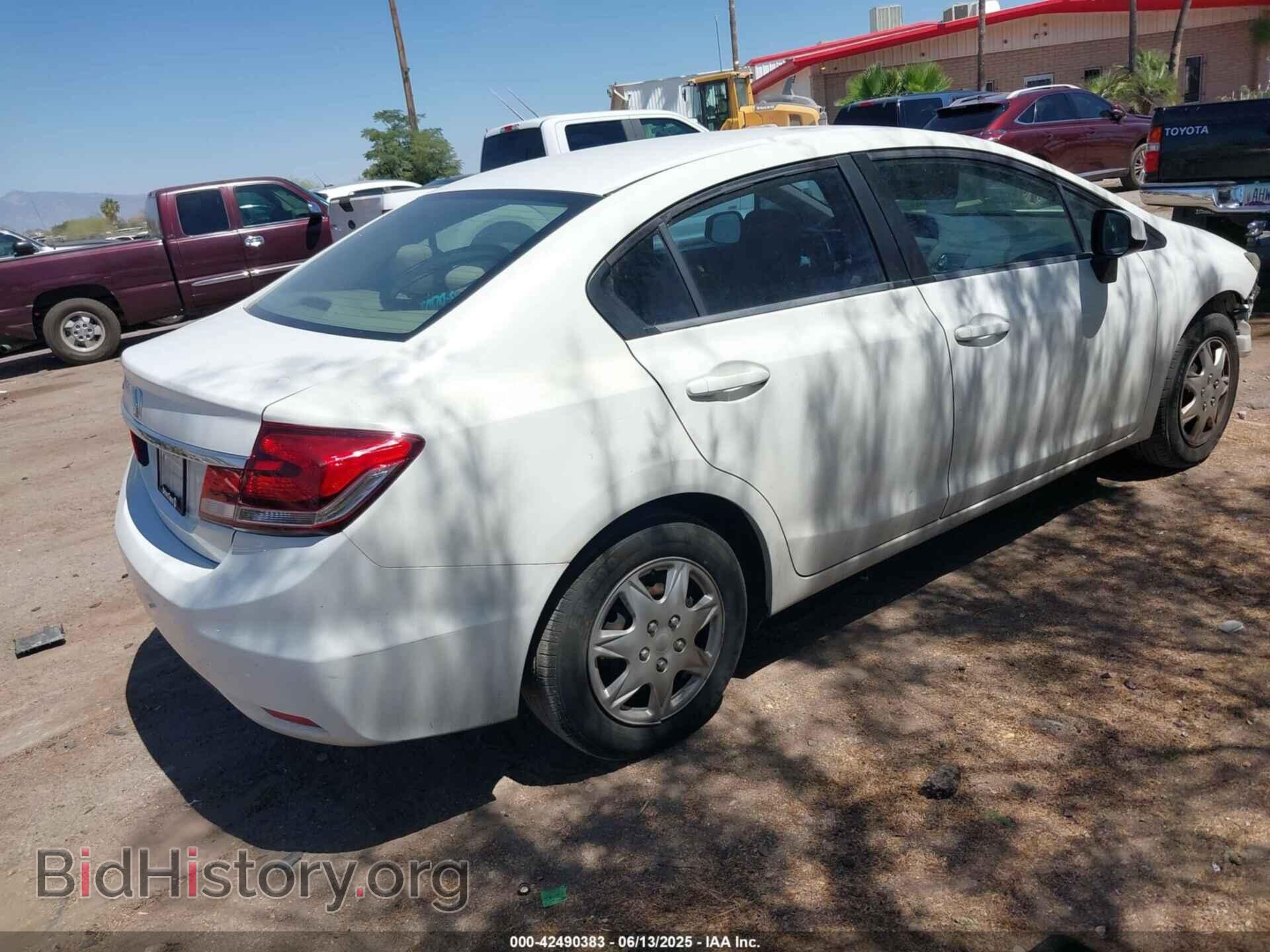 2013 HONDA CIVIC - VIN: 19XFB2F55DE267764 - Фото 4