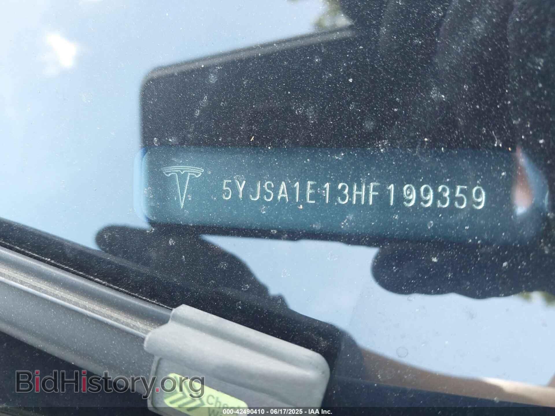 2017 TESLA MODEL S - VIN: 5YJSA1E13HF199359 - Photo 9