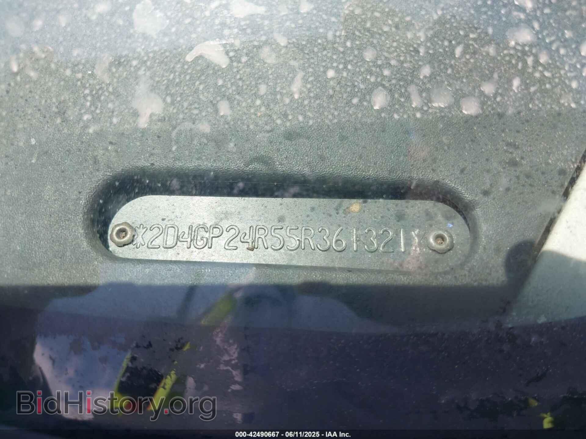 2005 DODGE GRAND CARAVAN - VIN: 2D4GP24R55R361321 - Фото 9
