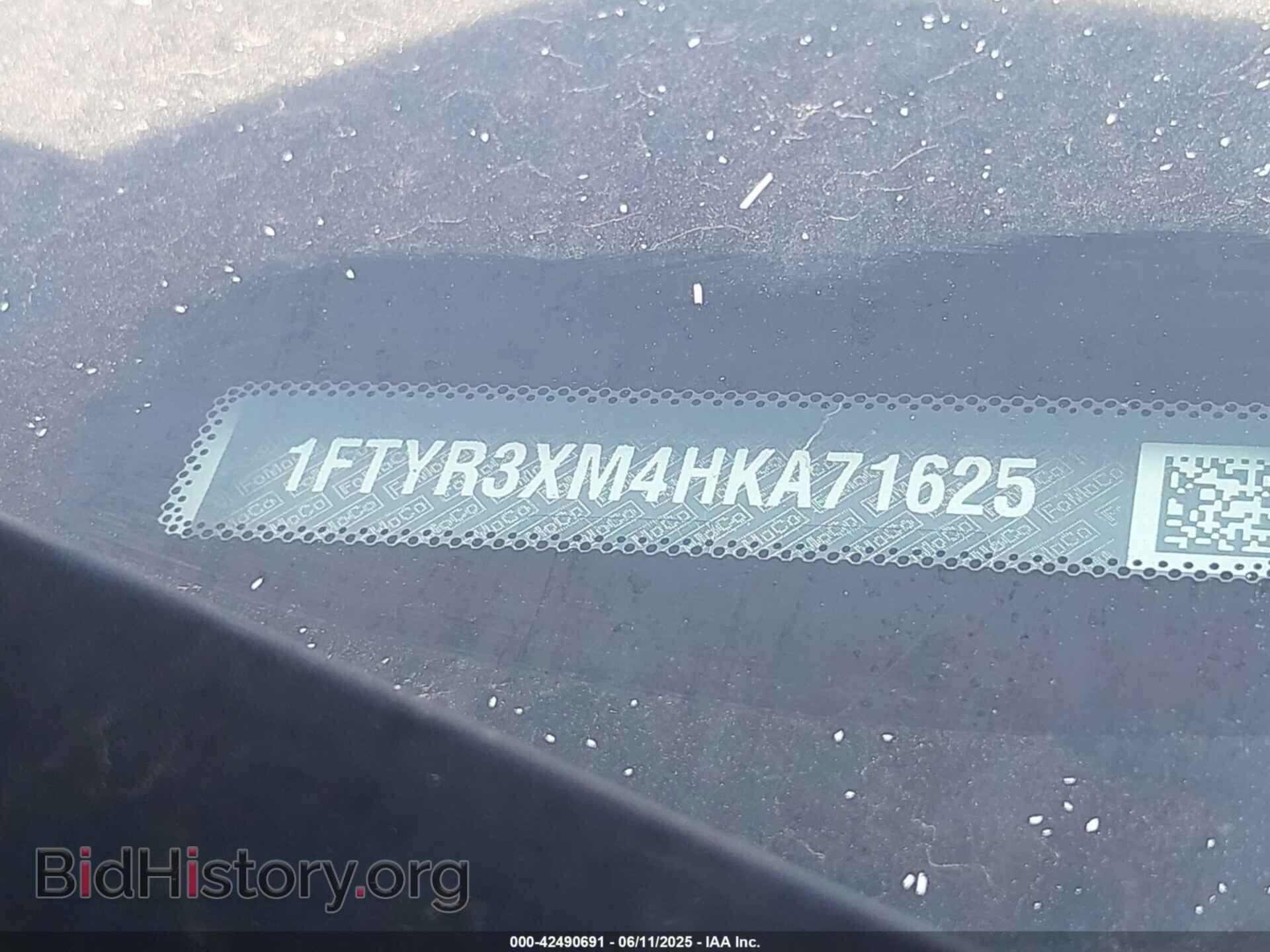2017 FORD TRANSIT-250 - VIN: 1FTYR3XM4HKA71625 - Фото 9