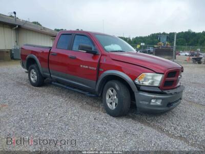 2012 RAM 1500 SLT, red — VIN 1C6RD7GT8CS209667, IAAI