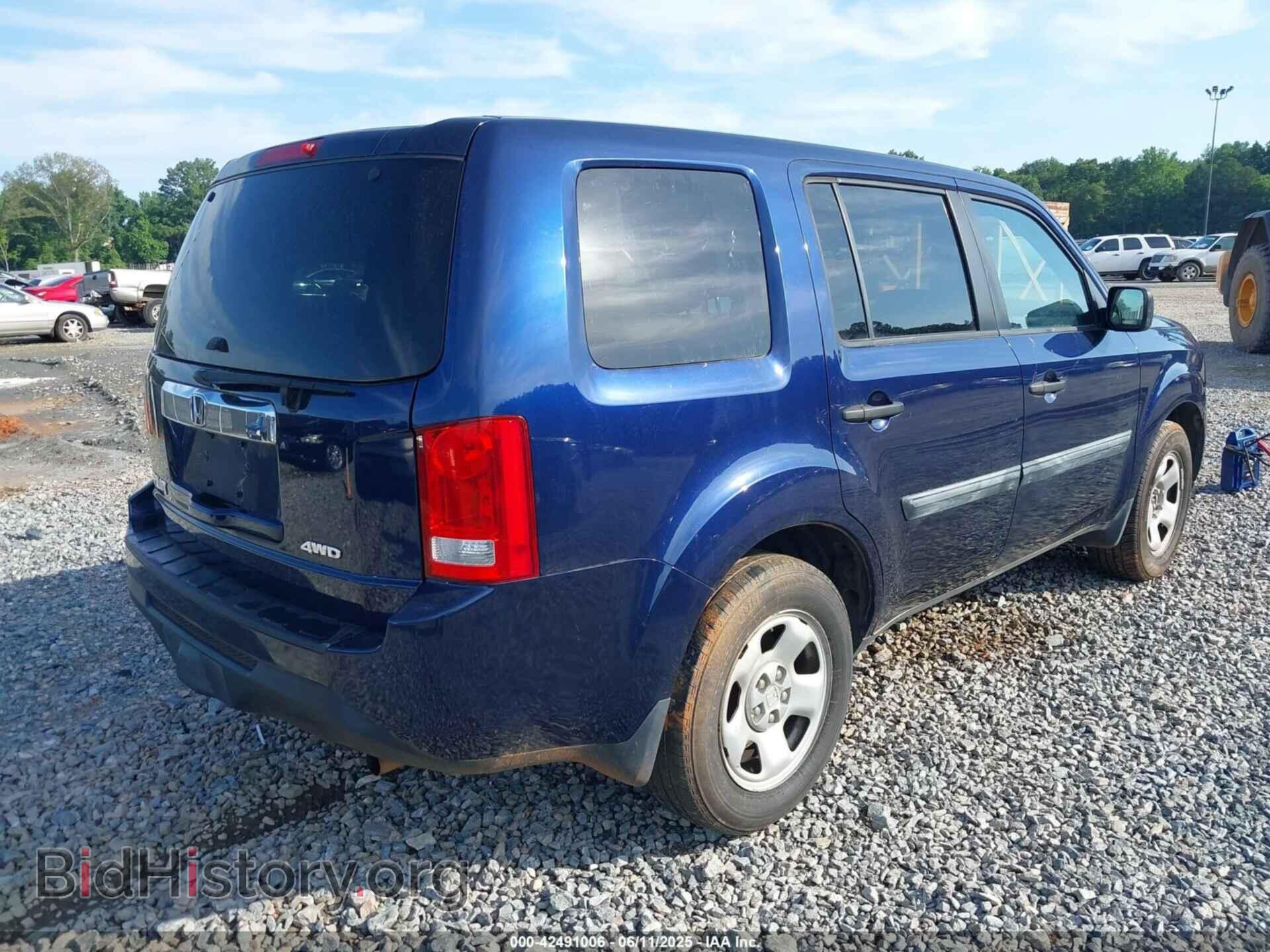2015 HONDA PILOT - VIN: 5FNYF4H22FB007587 - Фото 4