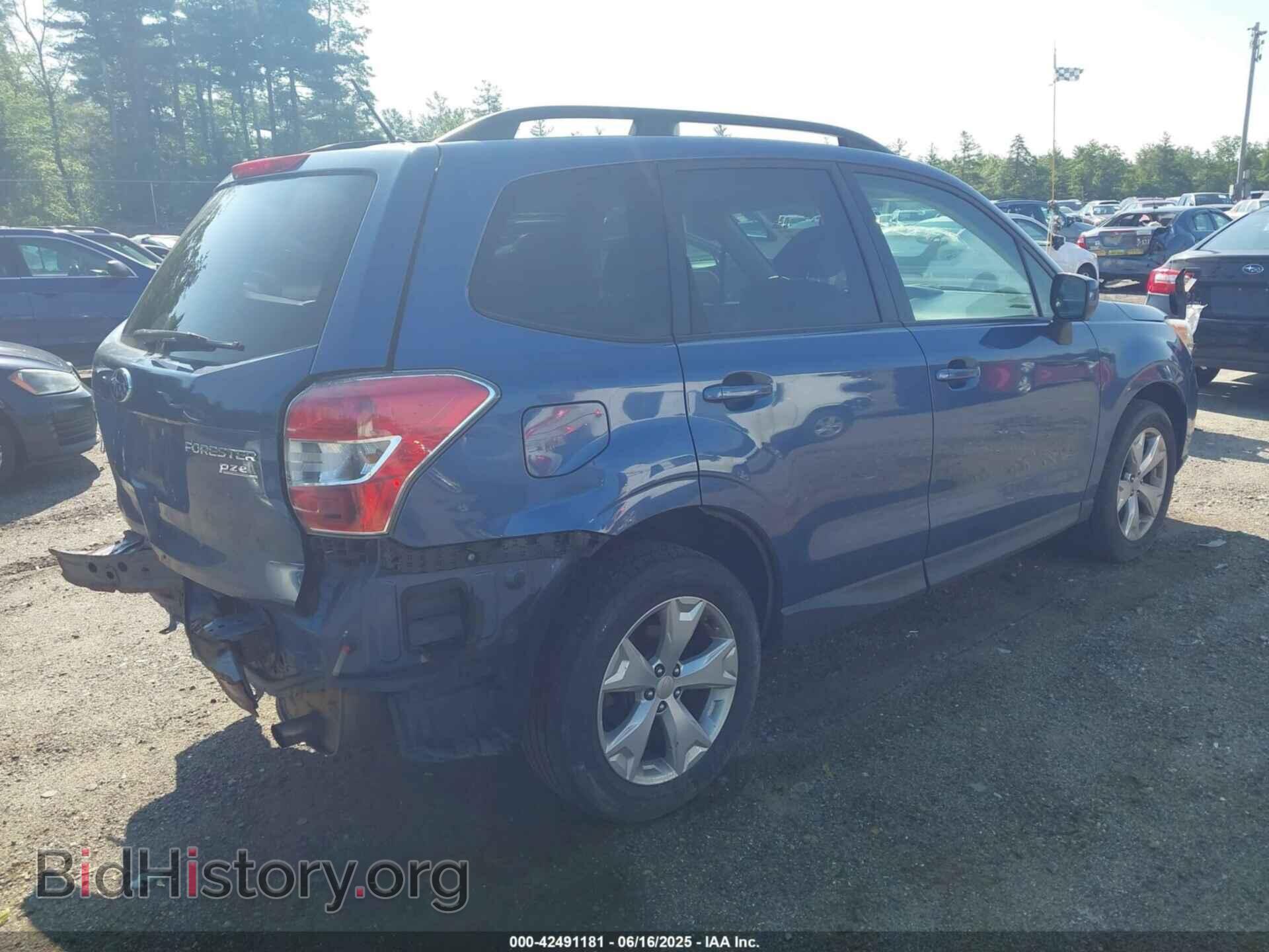 2014 SUBARU FORESTER - VIN: JF2SJAEC9EH469385 - Фото 4