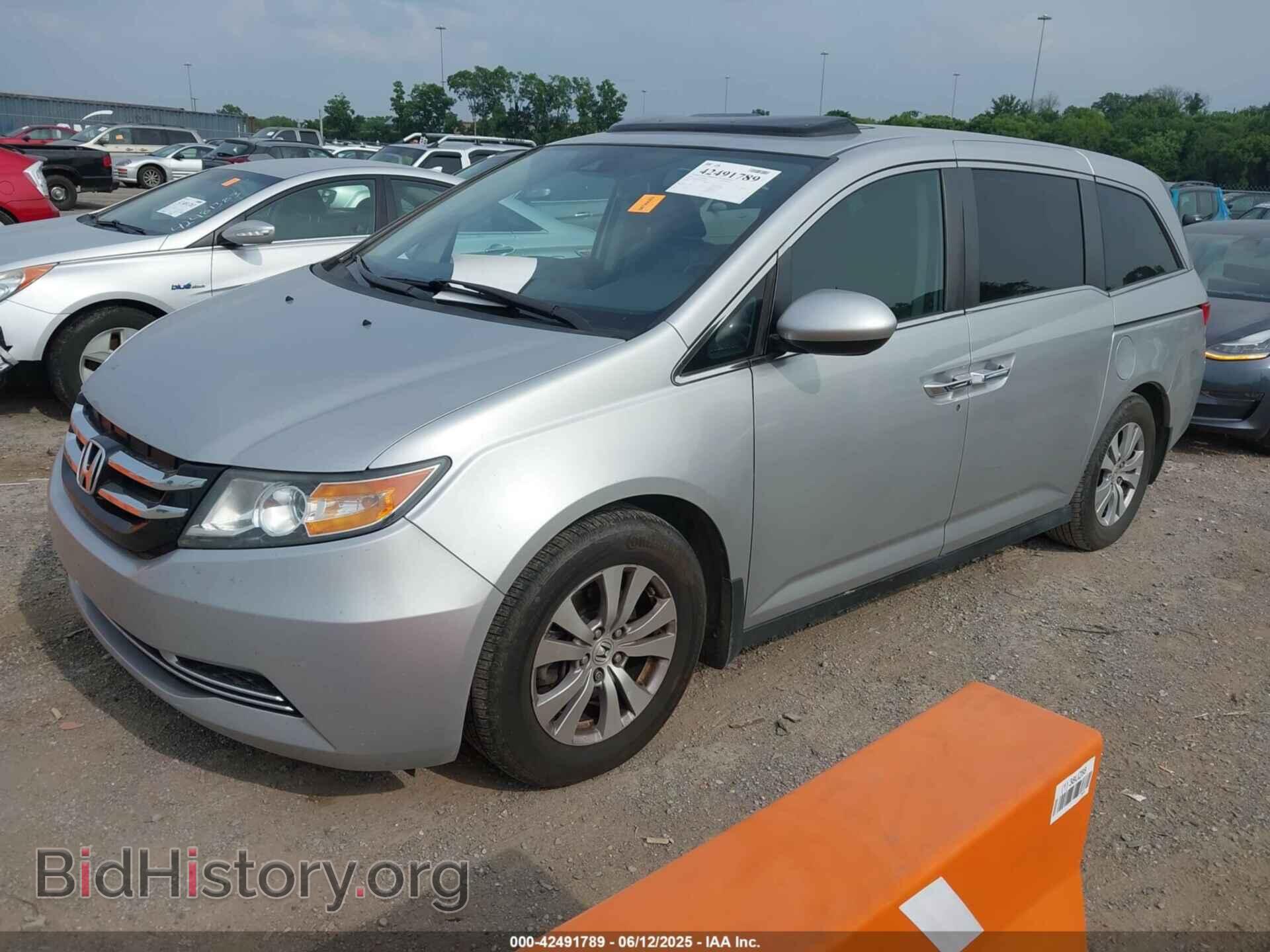 2014 HONDA ODYSSEY - VIN: 5FNRL5H6XEB109224 - Фото 2