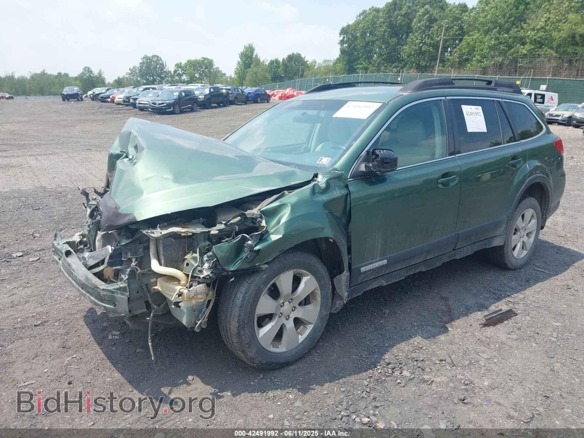 2011 SUBARU OUTBACK - VIN: 4S4BRBBC7B3370098 - Фото 2