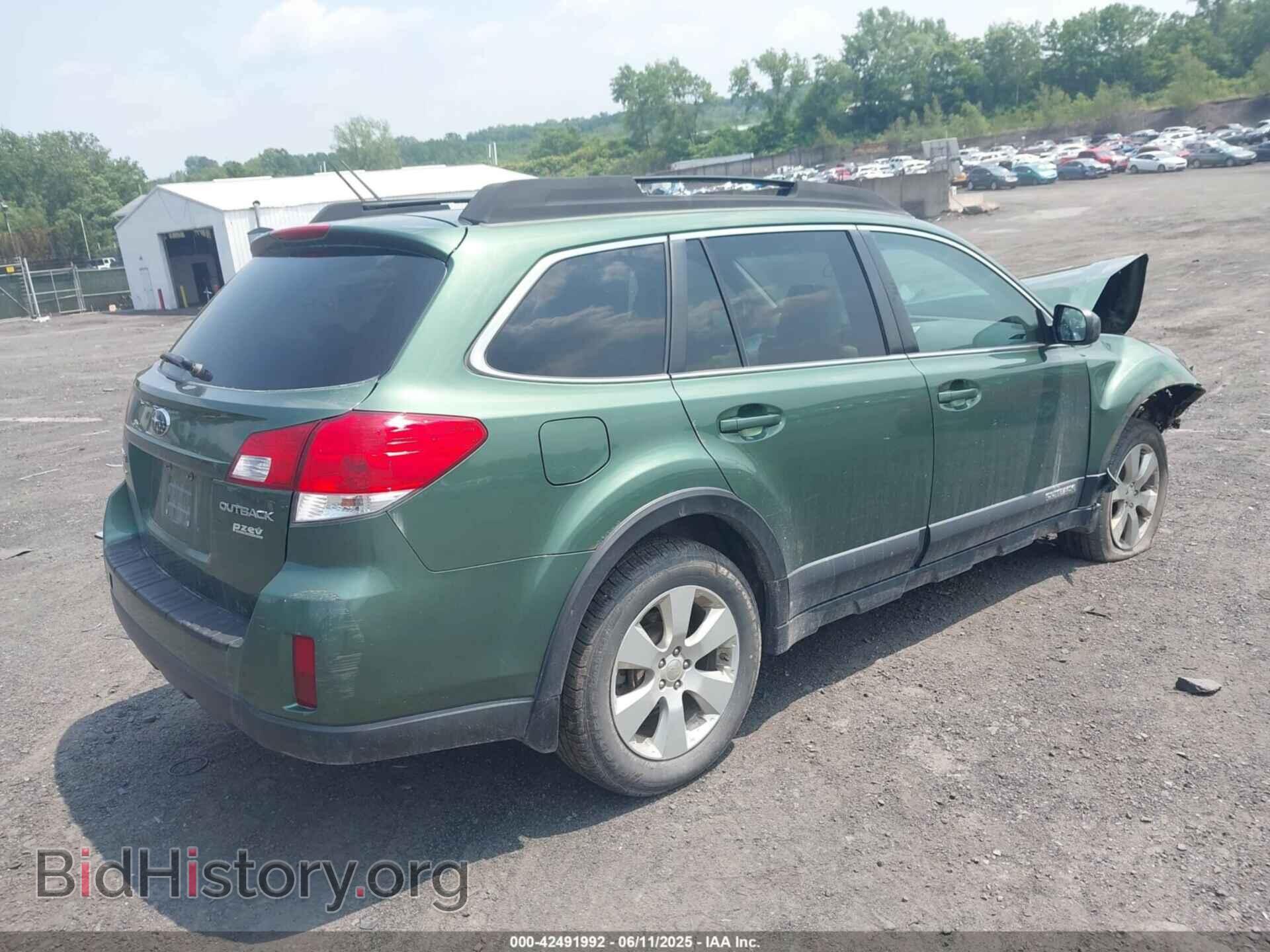 2011 SUBARU OUTBACK - VIN: 4S4BRBBC7B3370098 - Фото 4
