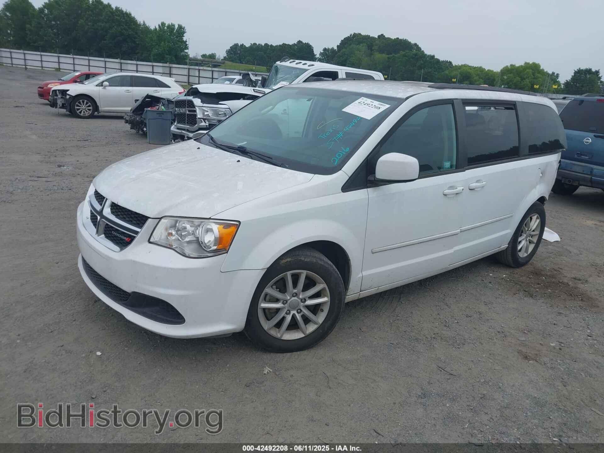2016 DODGE GRAND CARAVAN - VIN: 2C4RDGCG0GR344165 - Фото 2