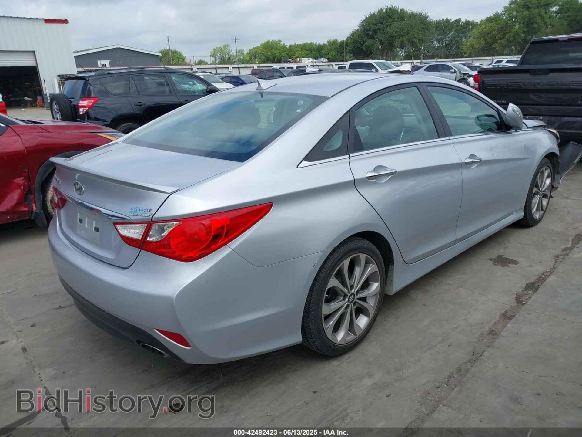 2014 HYUNDAI SONATA - VIN: 5NPEC4AC0EH892306 - Фото 4