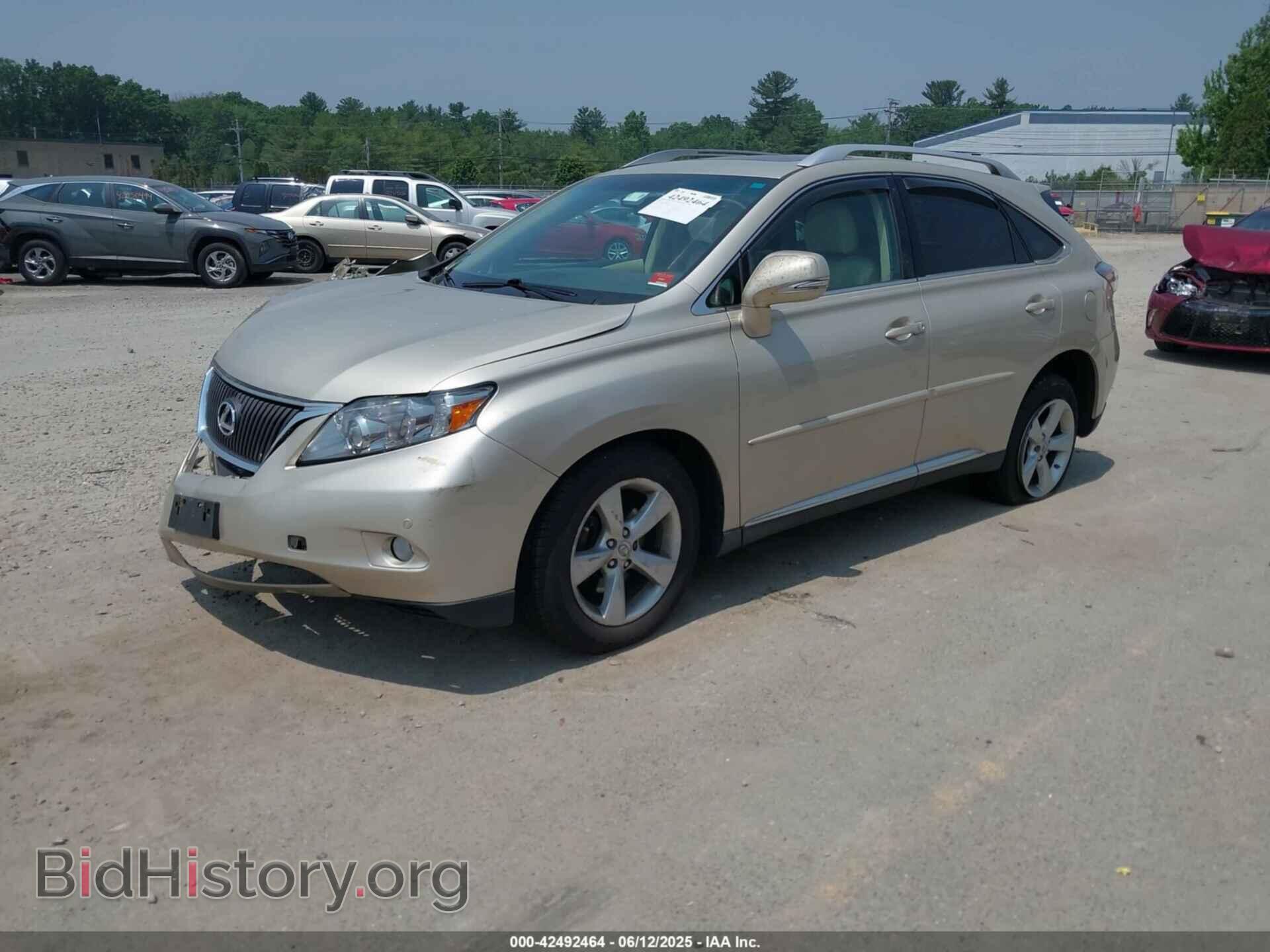 2011 LEXUS RX 350 - VIN: 2T2BK1BA1BC109439 - Фото 2