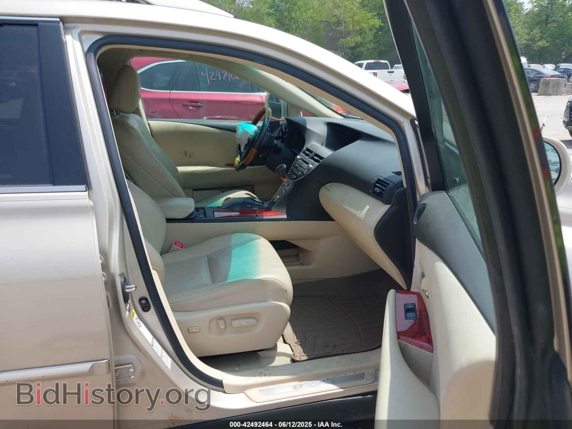 2011 LEXUS RX 350 - VIN: 2T2BK1BA1BC109439 - Фото 5