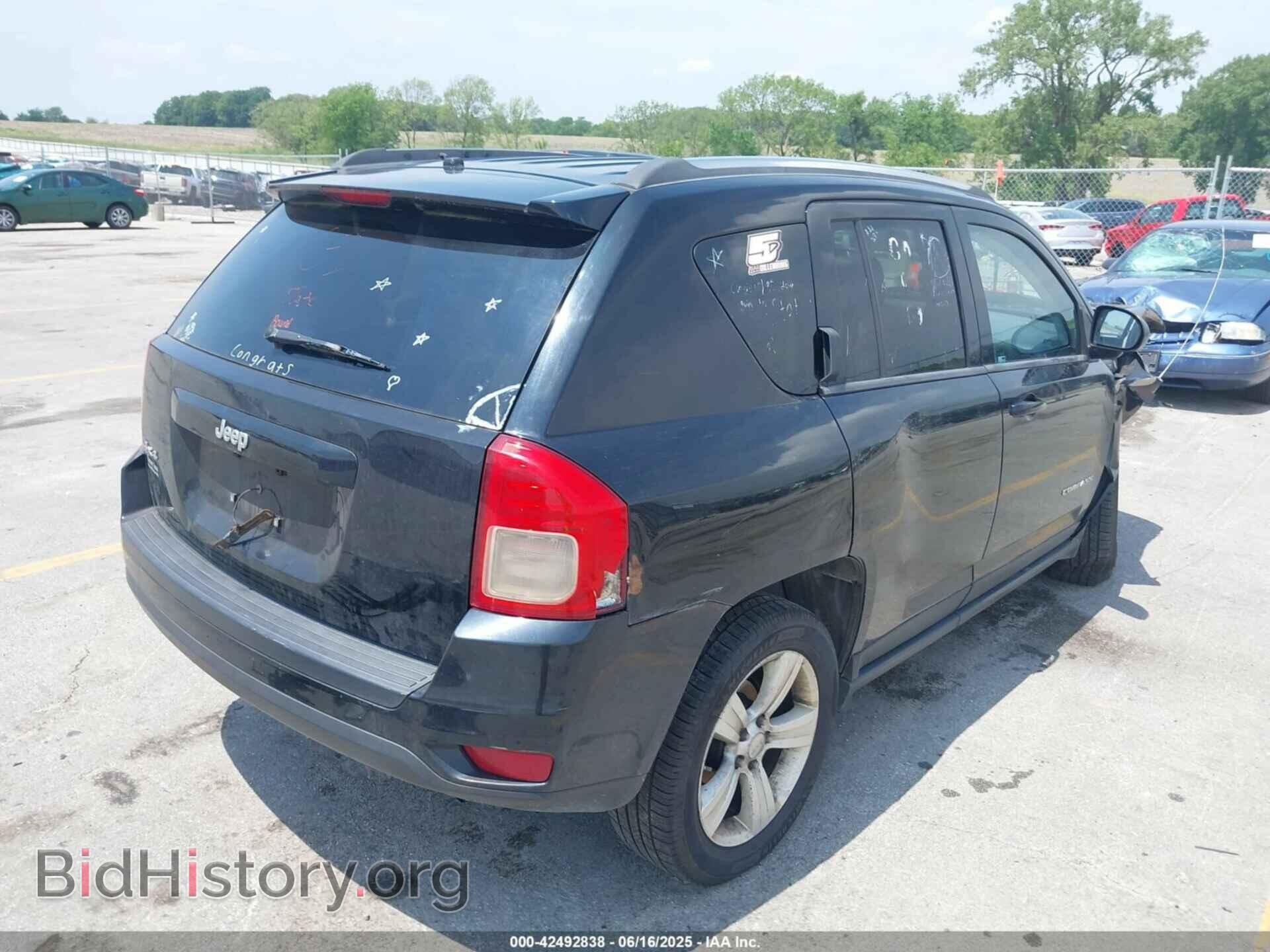 2012 JEEP COMPASS - VIN: 1C4NJDBB1CD583734 - Фото 4