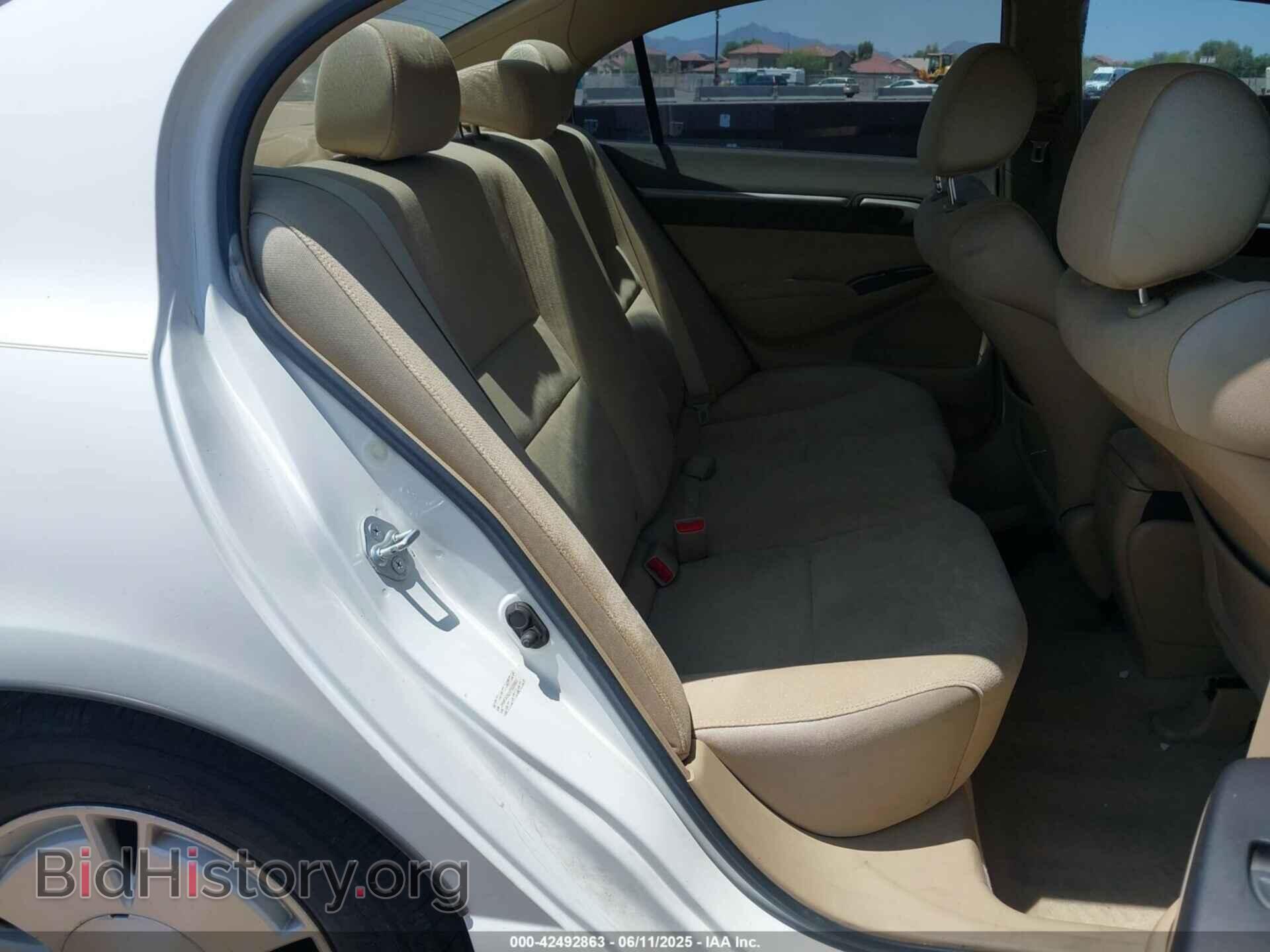 2007 HONDA CIVIC HYBRID - VIN: JHMFA36237S026607 - Фото 8