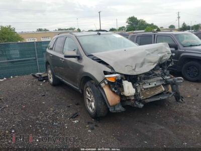 2013 Ford EDGE SEL, бежевый — VIN 2FMDK4JC6DBE32118, IAAI