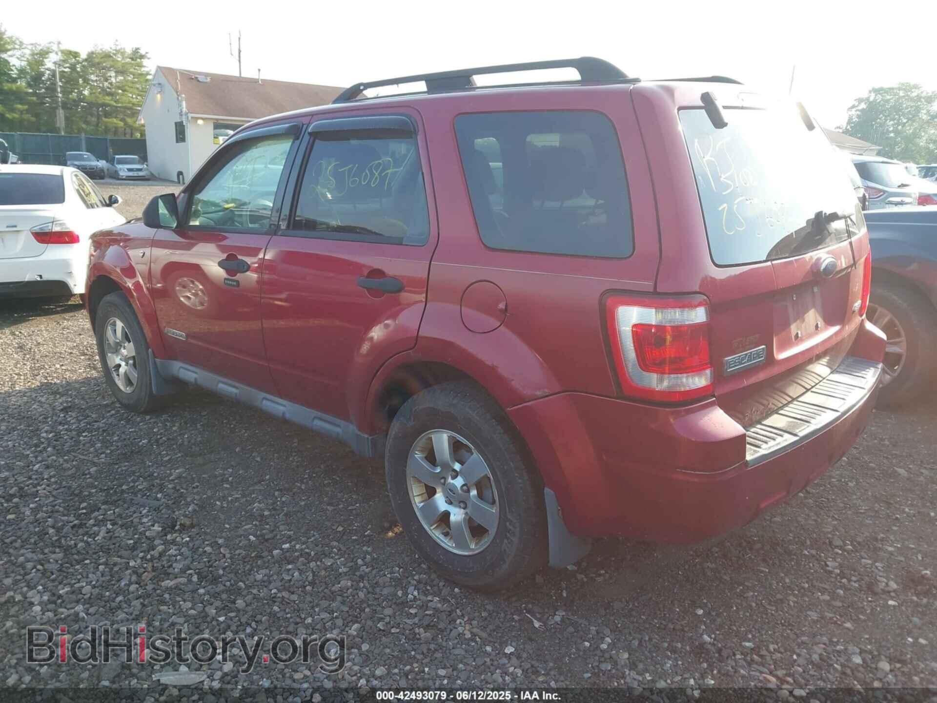 2008 FORD ESCAPE - VIN: 1FMCU93198KB91844 - Фото 3