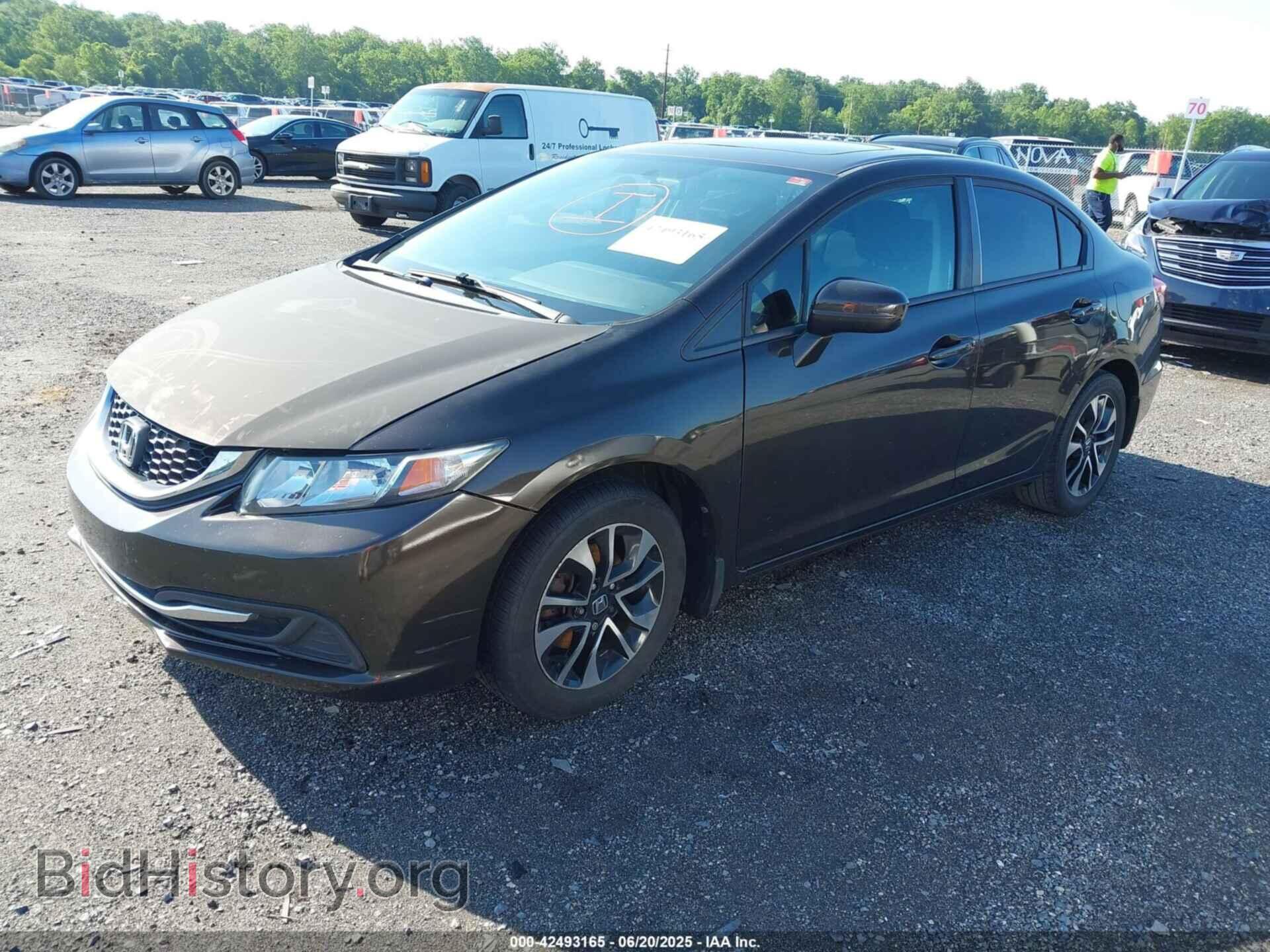 2014 HONDA CIVIC - VIN: 2HGFB2F83EH517861 - Фото 2