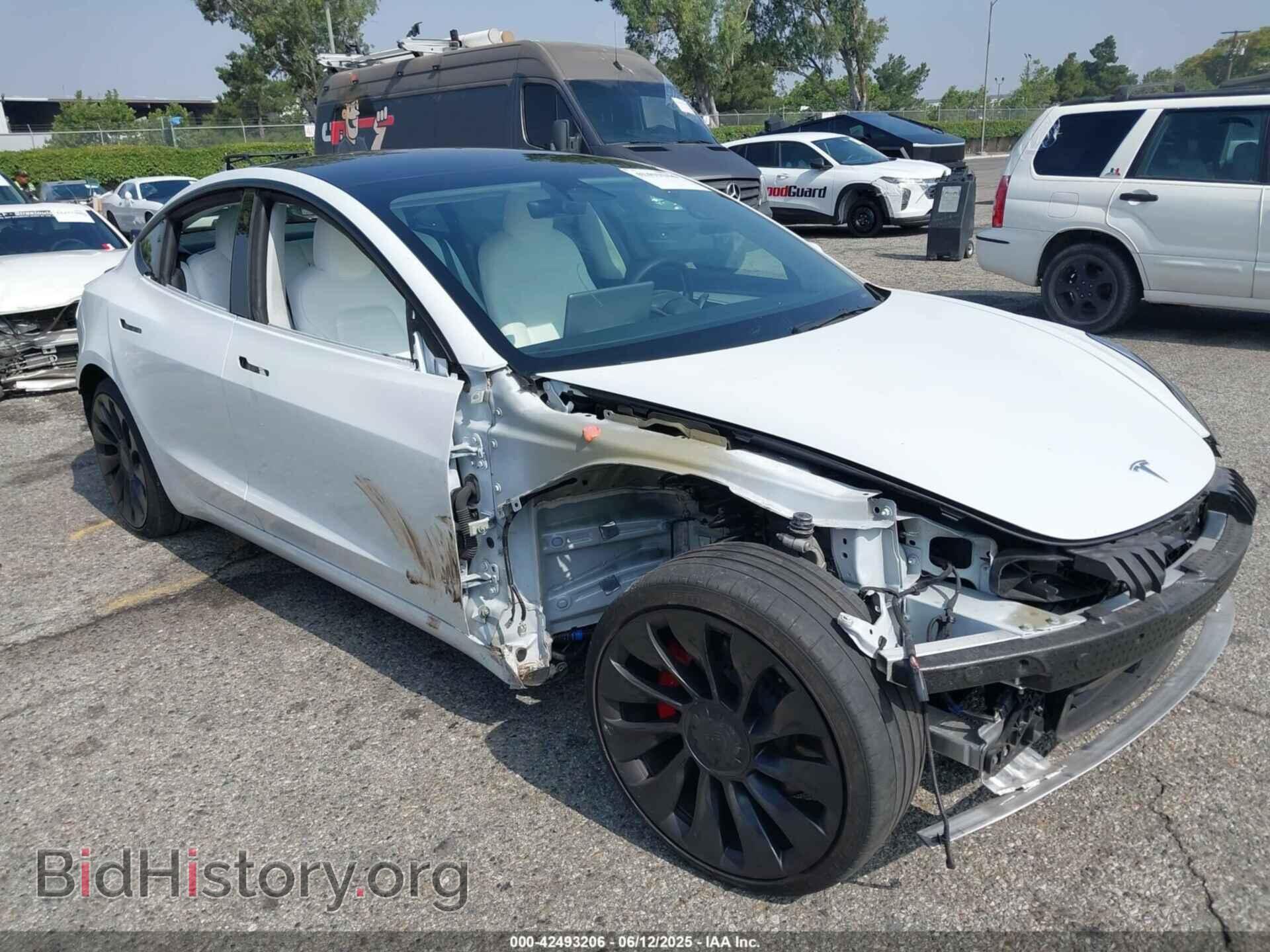Фотография 5YJ3E1EC9NF294837 - TESLA MODEL 3 2022