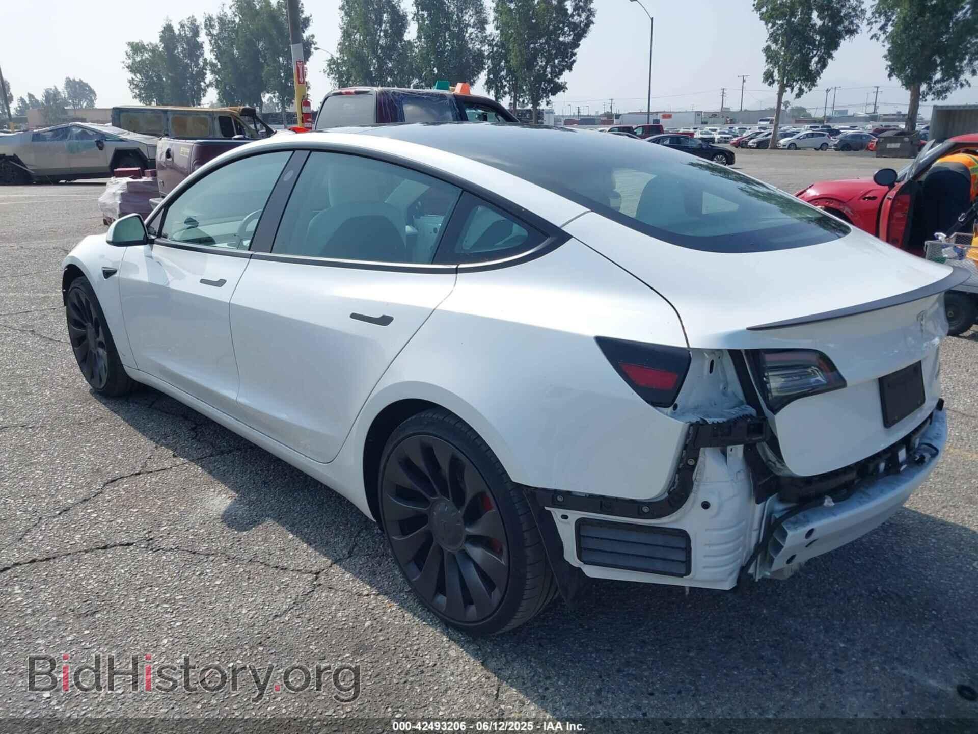 2022 TESLA MODEL 3 - VIN: 5YJ3E1EC9NF294837 - Фото 3