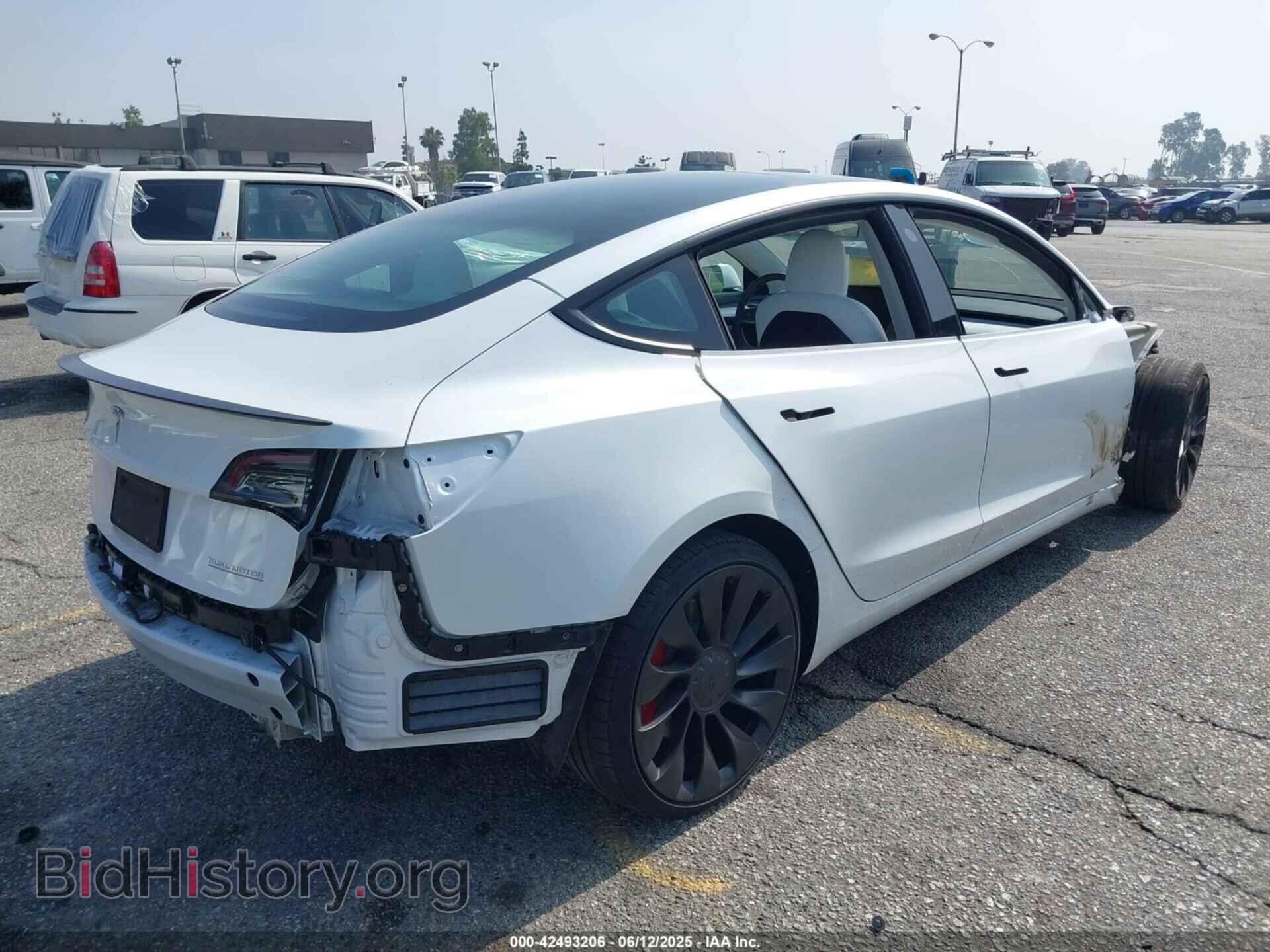 2022 TESLA MODEL 3 - VIN: 5YJ3E1EC9NF294837 - Фото 4