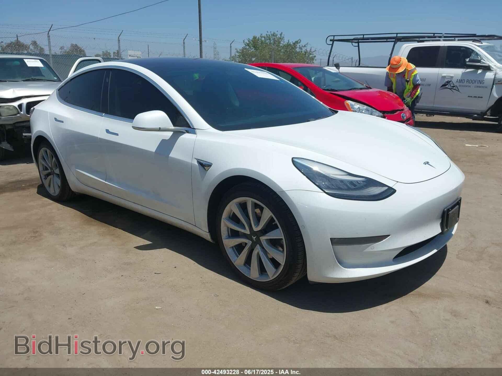 Photo 5YJ3E1EB8JF092444 - TESLA MODEL 3 2018