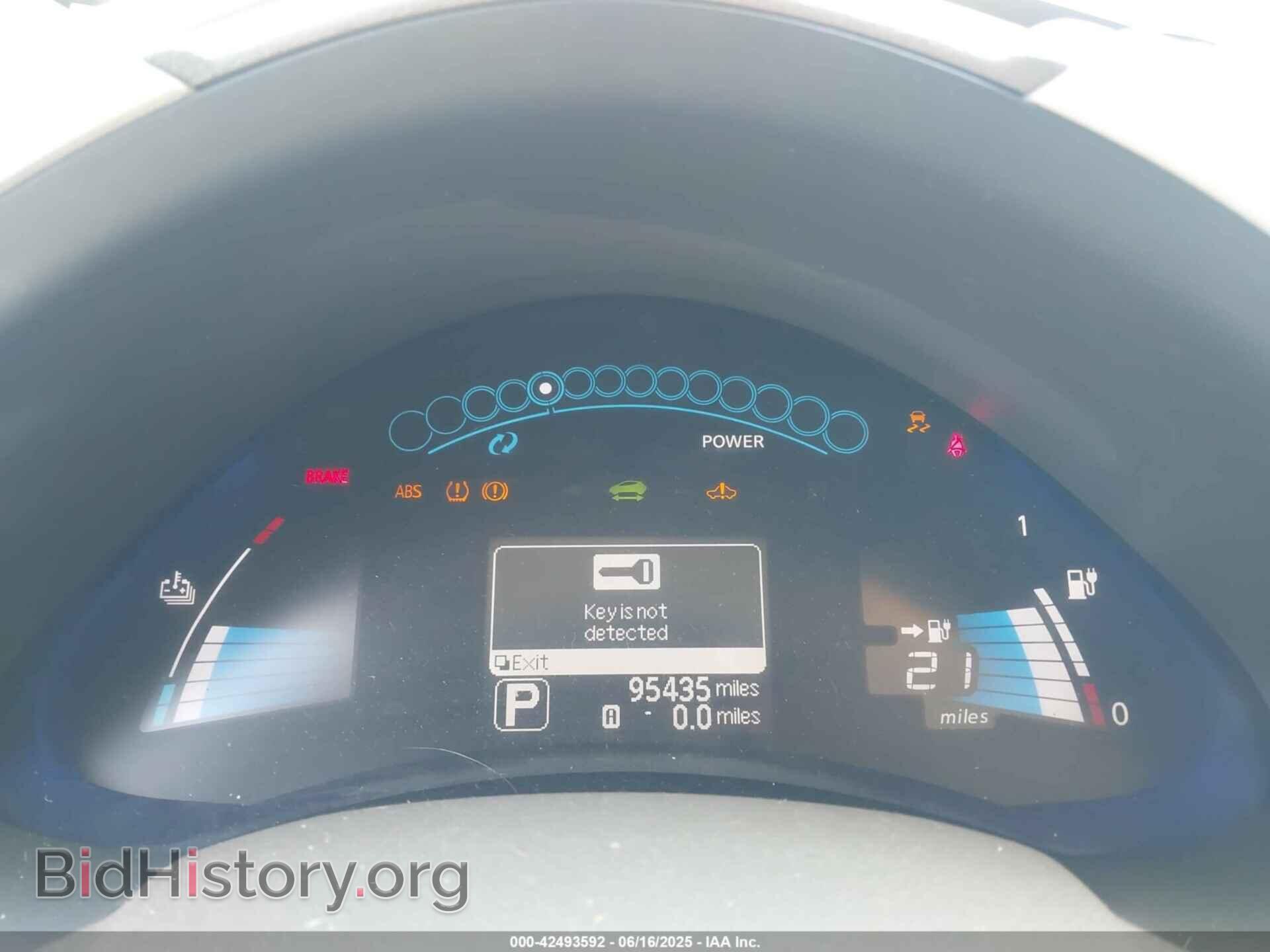2012 NISSAN LEAF - VIN: JN1AZ0CP9CT018893 - Фото 7
