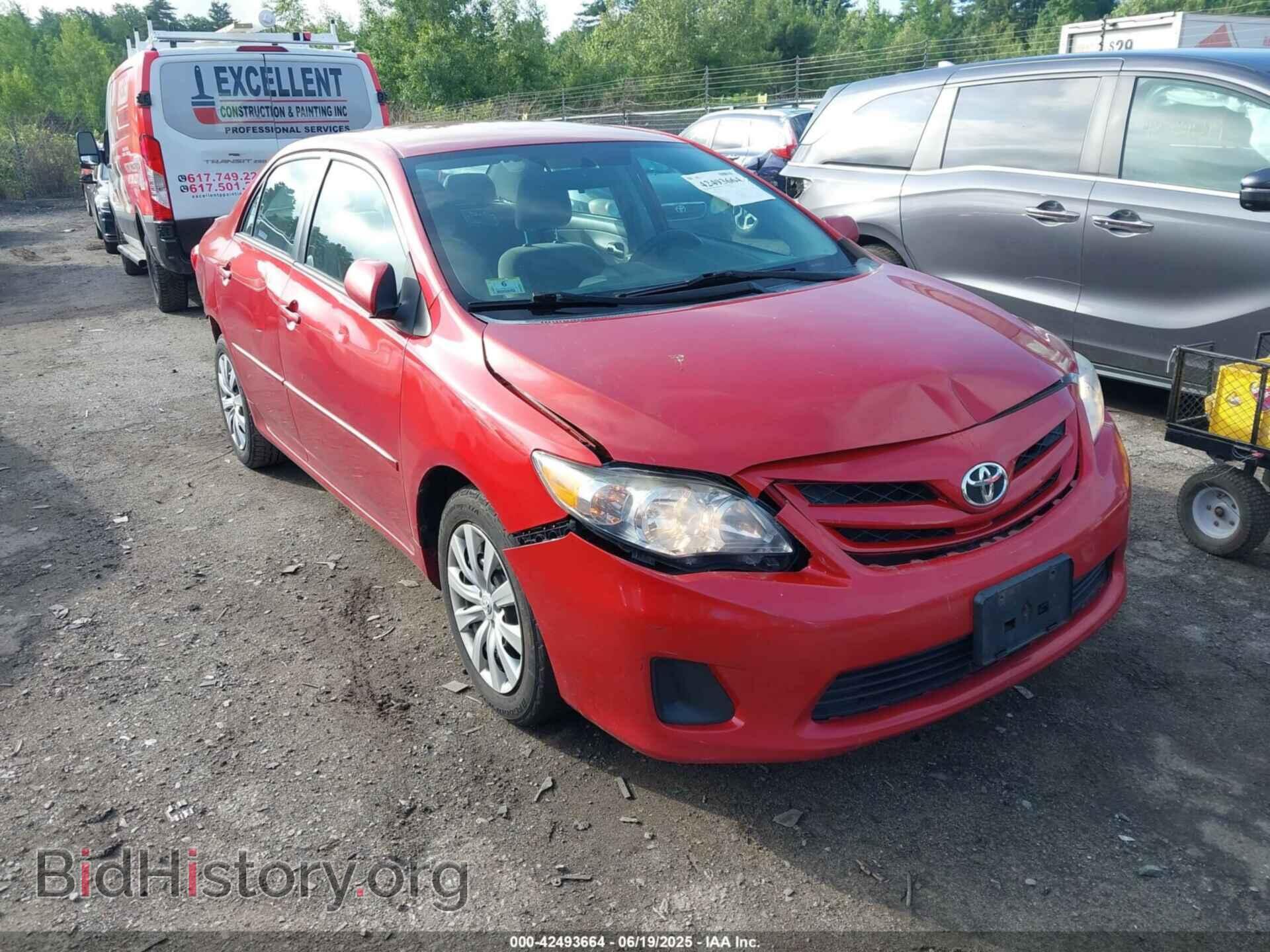 Photo 2T1BU4EE2CC815237 - TOYOTA COROLLA 2012