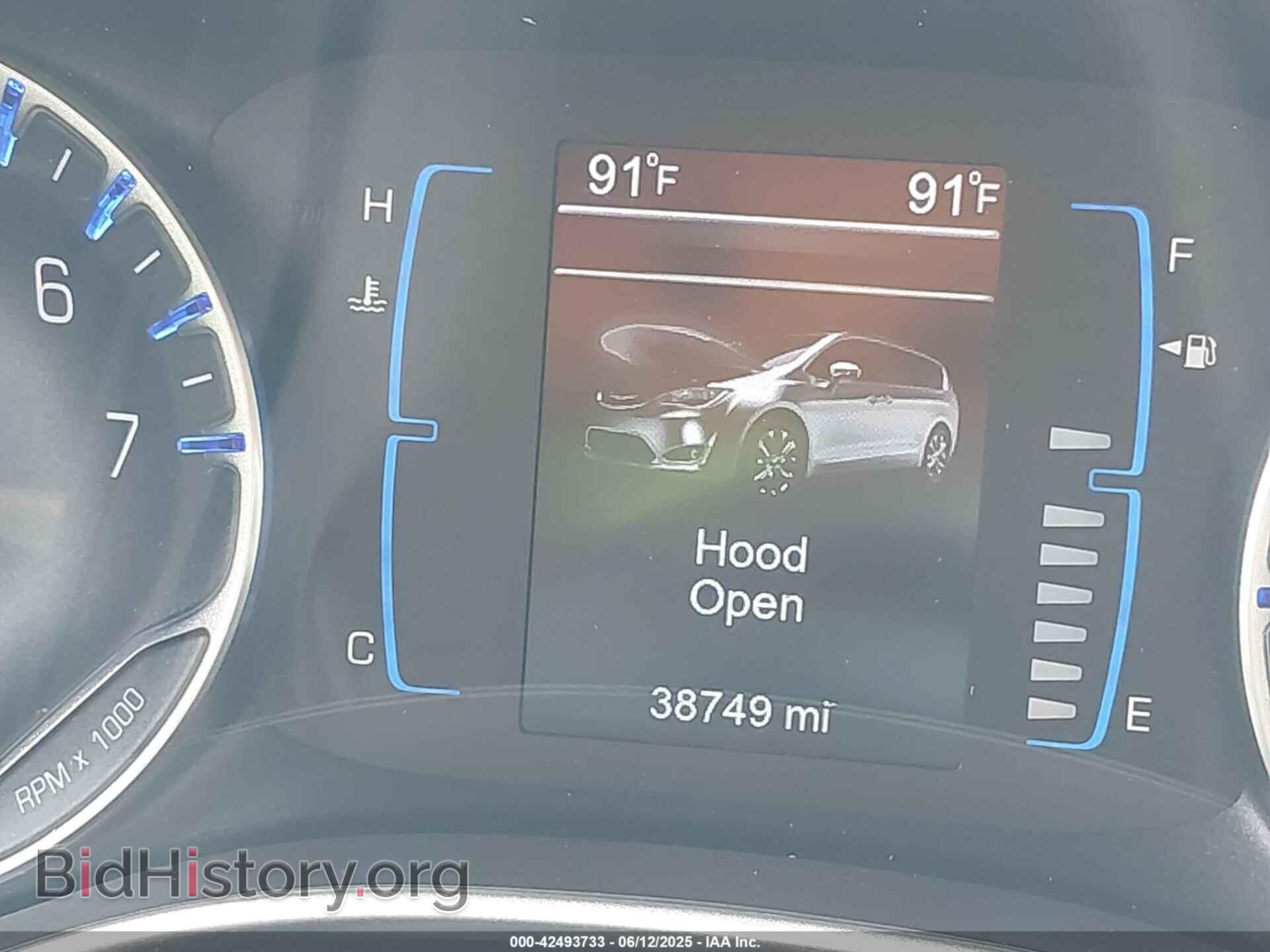 2017 CHRYSLER PACIFICA - VIN: 2C4RC1BG4HR713161 - Фото 16