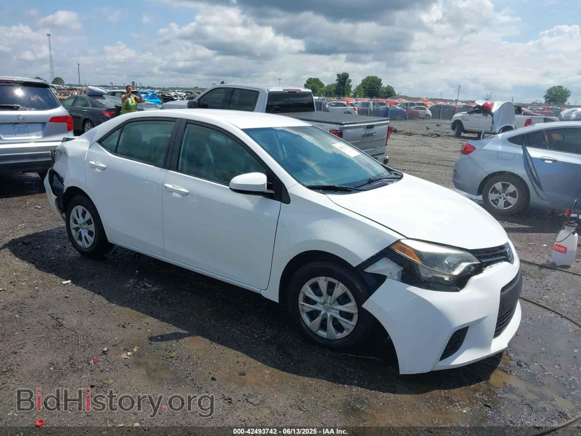 Photo 2T1BURHE6FC308306 - TOYOTA COROLLA 2015