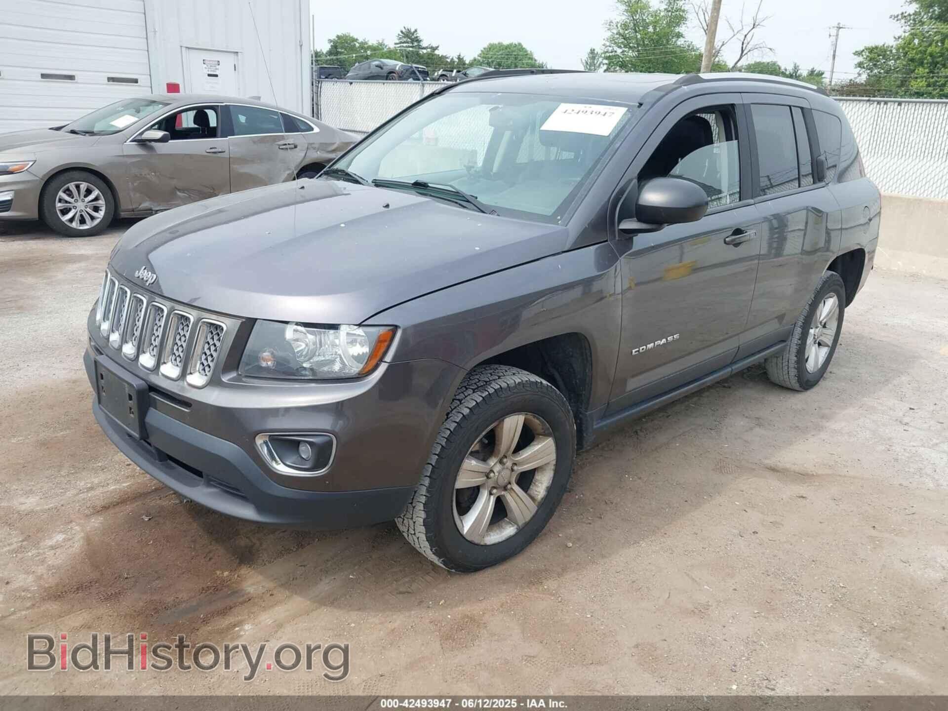 2015 JEEP COMPASS - VIN: 1C4NJCEAXFD329098 - Фото 2