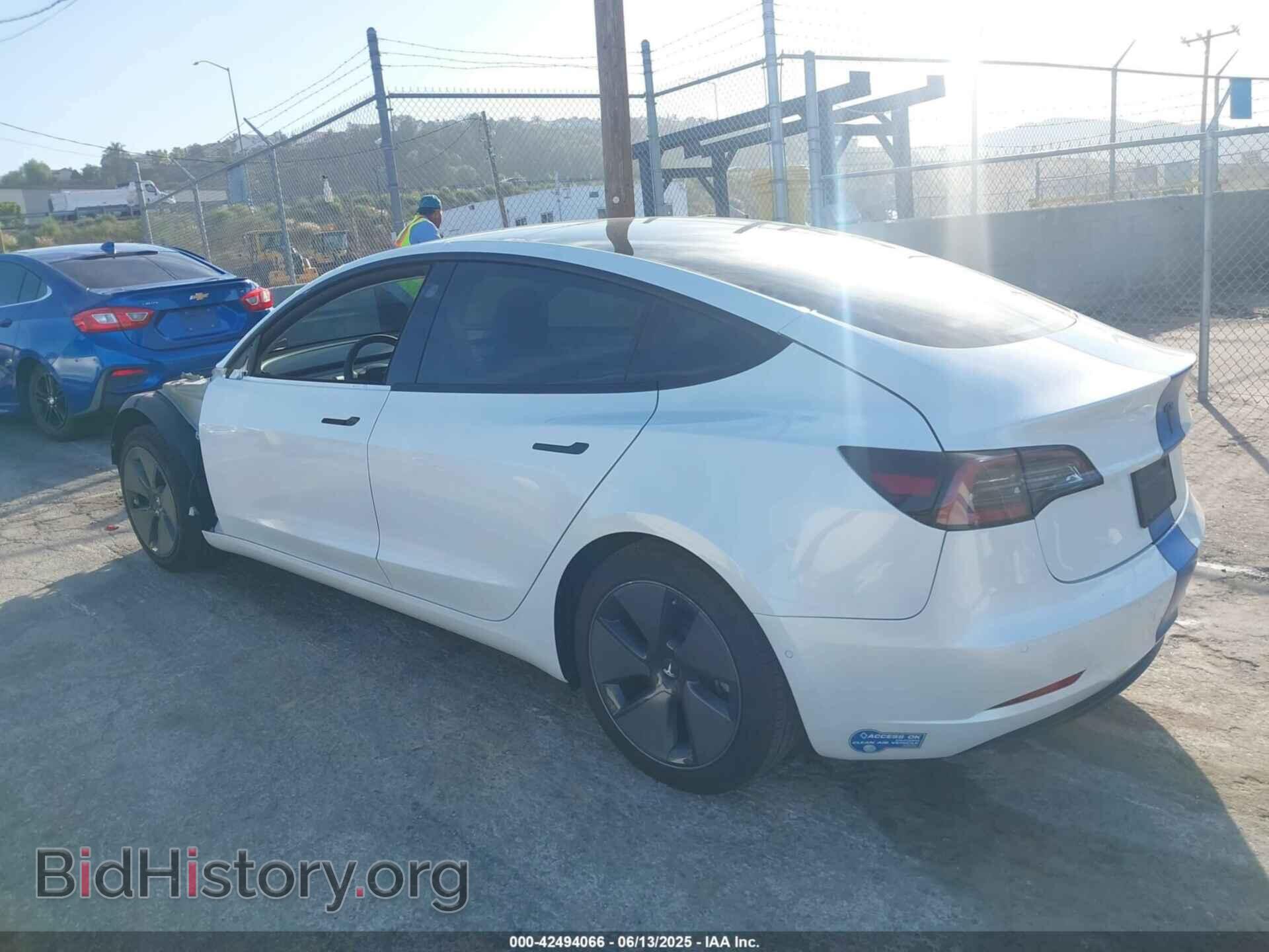 2021 TESLA MODEL 3 - VIN: 5YJ3E1EA3MF923537 - Фото 3