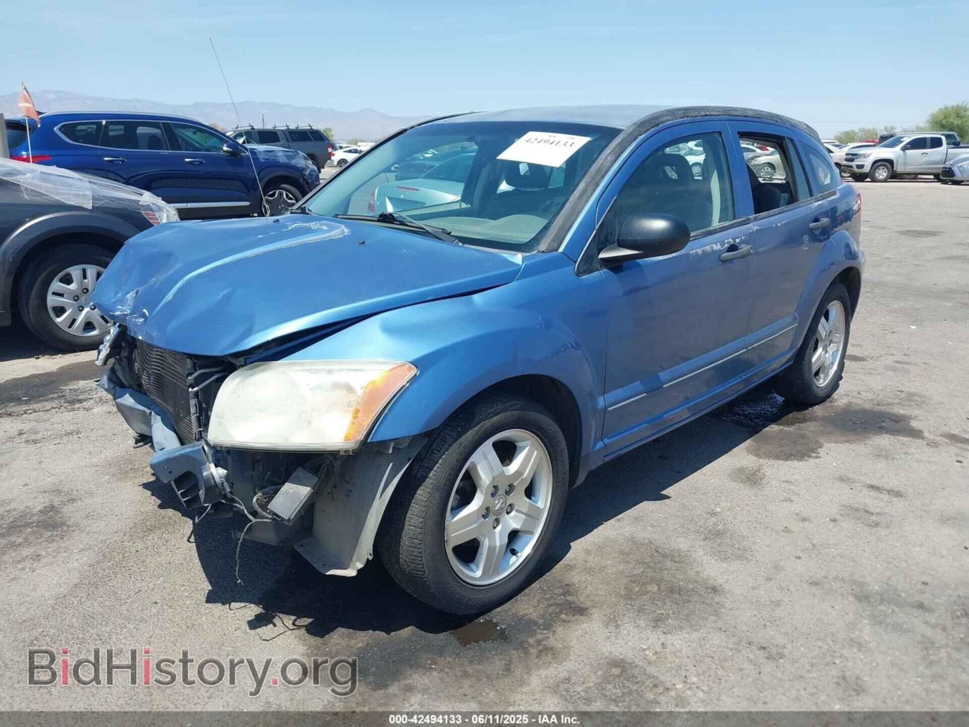 2007 DODGE CALIBER - VIN: 1B3HB48B37D571934 - Фото 2