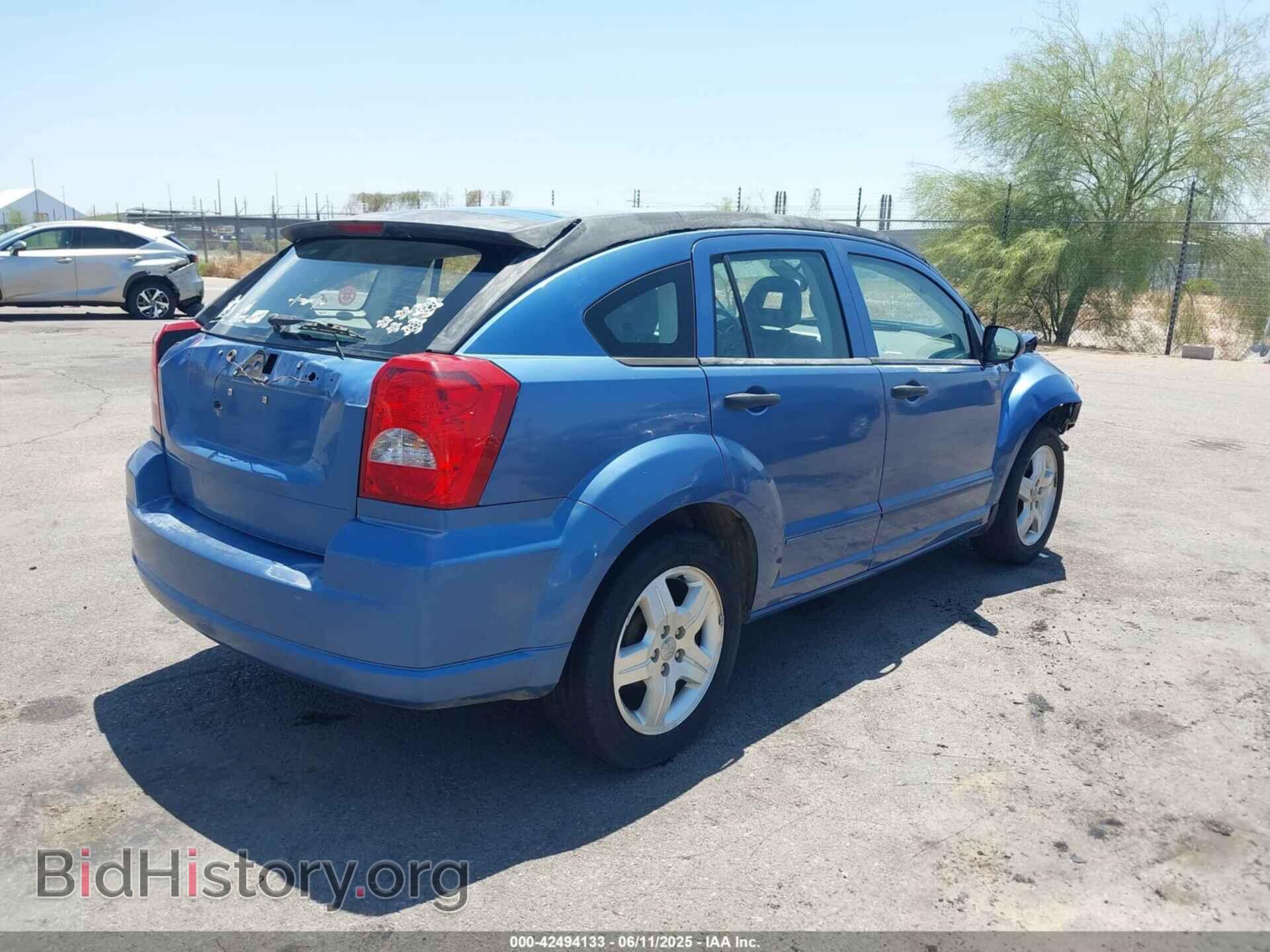 2007 DODGE CALIBER - VIN: 1B3HB48B37D571934 - Фото 4