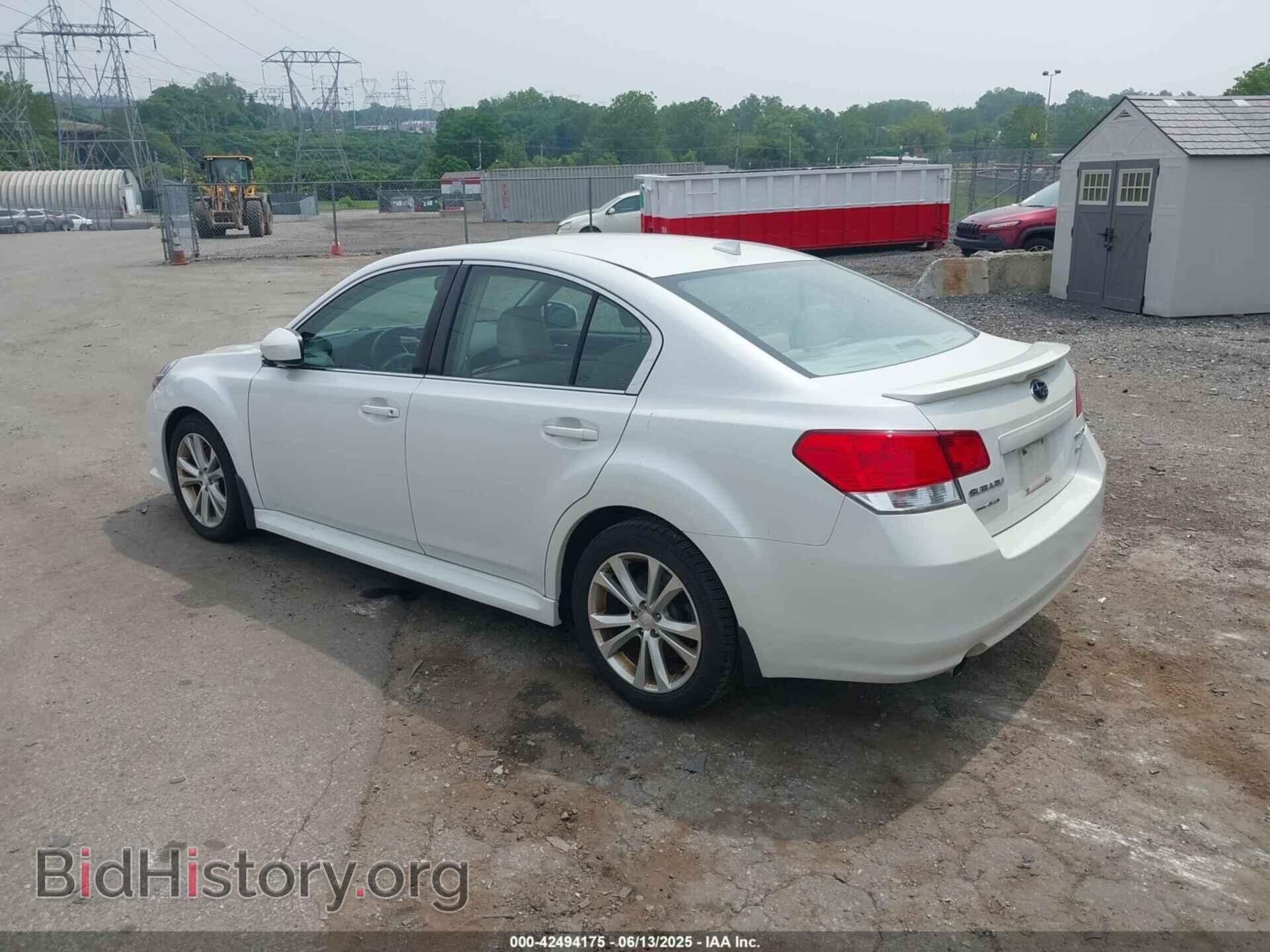 2014 SUBARU LEGACY - VIN: 4S3BMDL68E2017337 - Фото 3