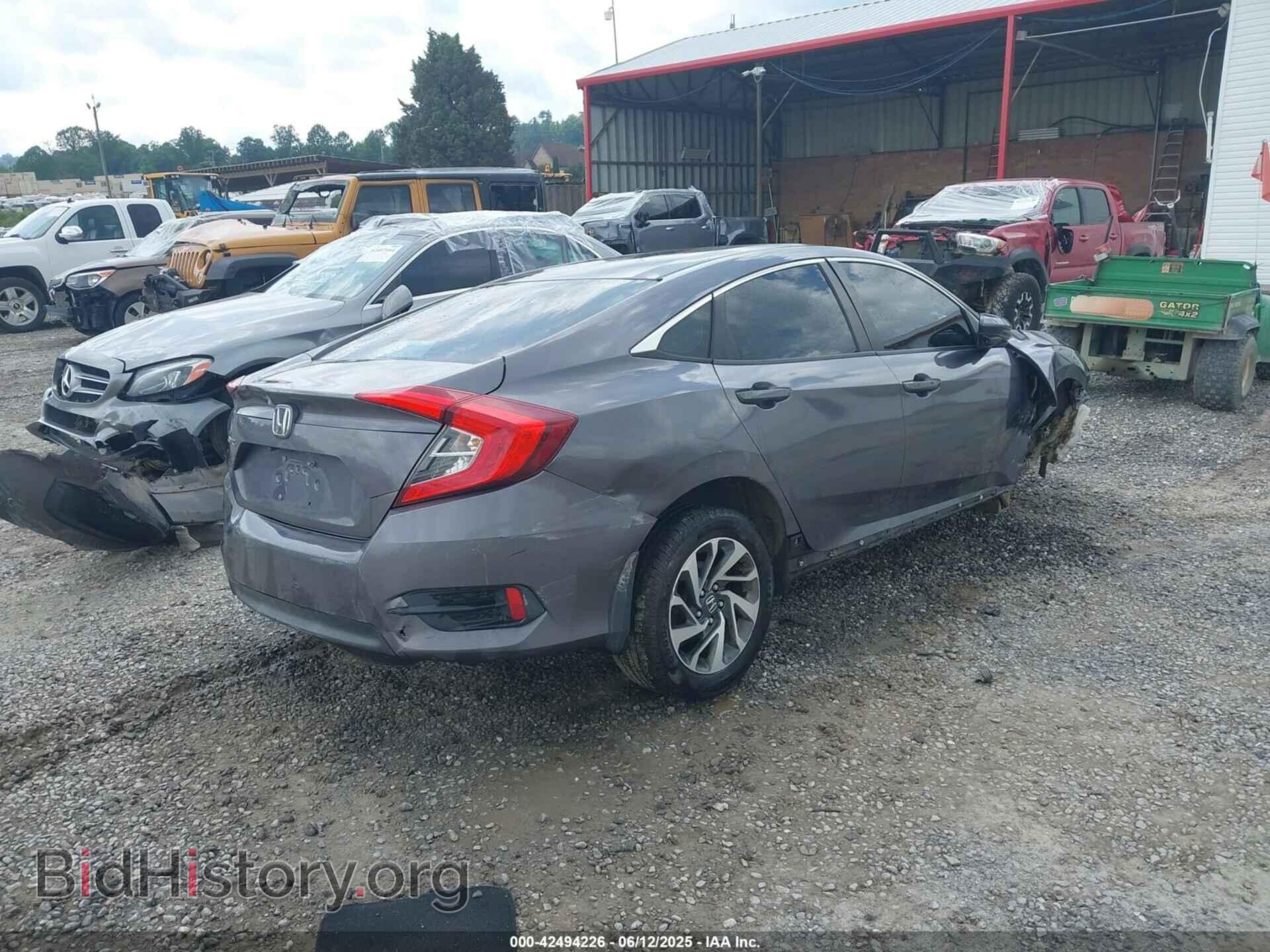 2016 HONDA CIVIC - VIN: 19XFC2F79GE016250 - Фото 4