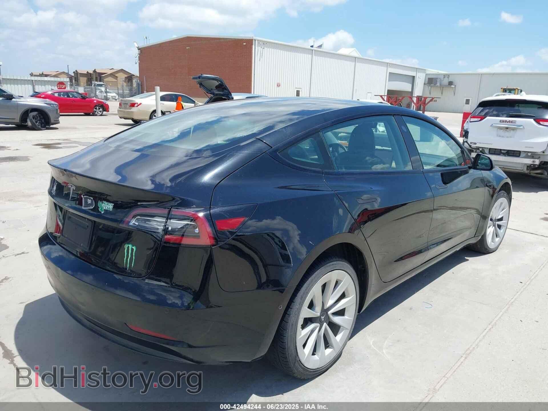 2022 TESLA MODEL 3 - VIN: 5YJ3E1EA6NF188649 - Фото 4