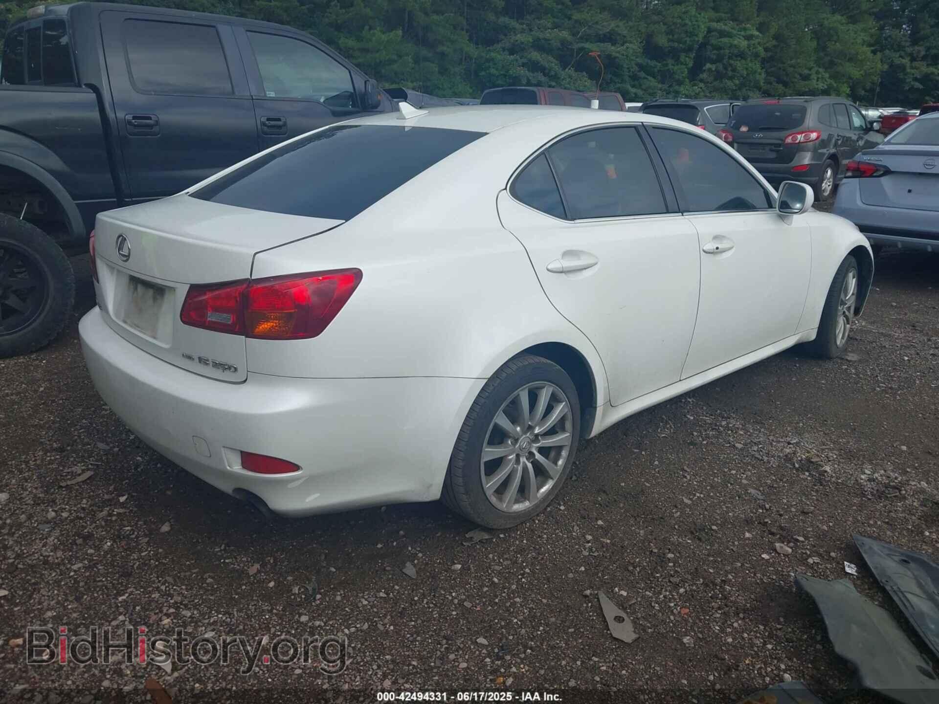 2008 LEXUS IS 250 - VIN: JTHCK262885024099 - Фото 4
