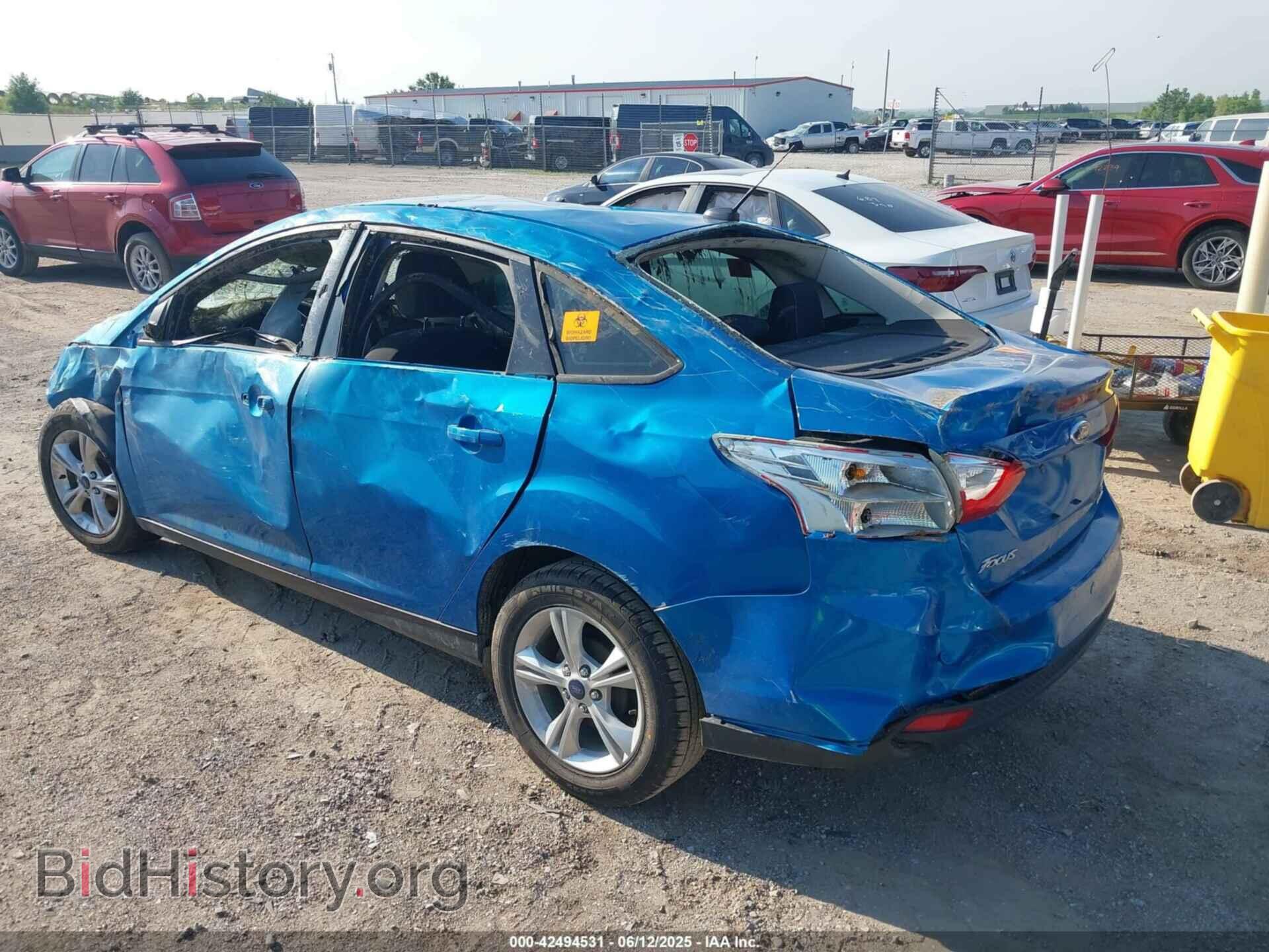 2014 FORD FOCUS - VIN: 1FADP3F27EL389688 - Фото 3