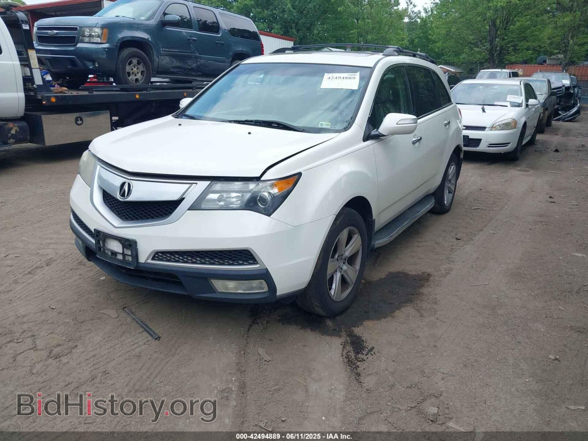 2011 ACURA MDX - VIN: 2HNYD2H24BH514063 - Фото 2