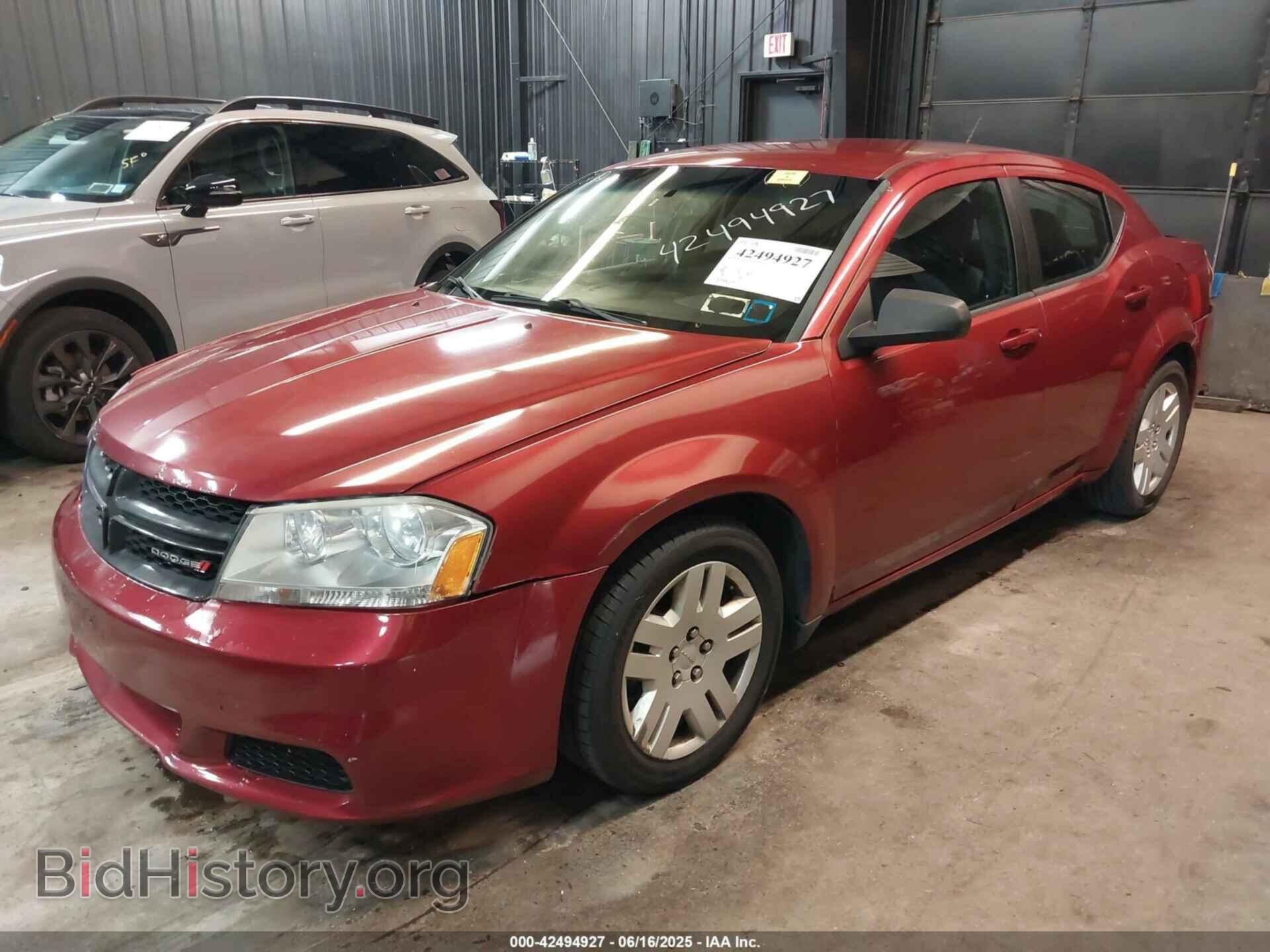 2014 DODGE AVENGER - VIN: 1C3CDZAB0EN233381 - Фото 2