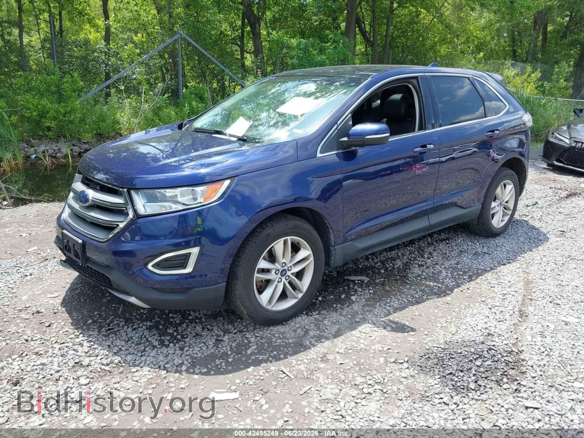 2016 FORD EDGE - VIN: 2FMPK4J86GBC16167 - Фото 2