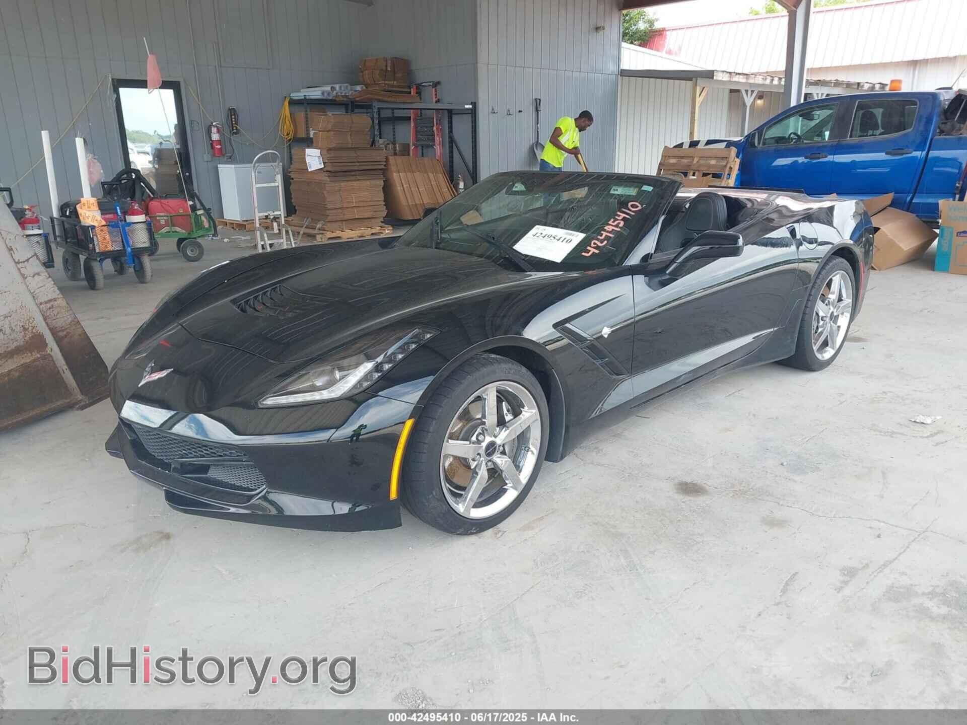 2014 CHEVROLET CORVETTE STINGRAY - VIN: 1G1YF3D75E5124942 - Фото 2
