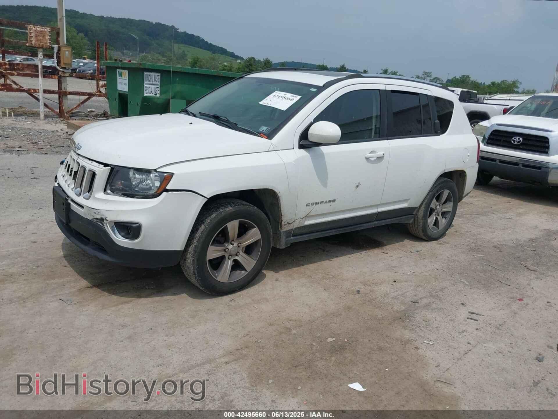 2017 JEEP COMPASS - VIN: 1C4NJDEB6HD171974 - Фото 2
