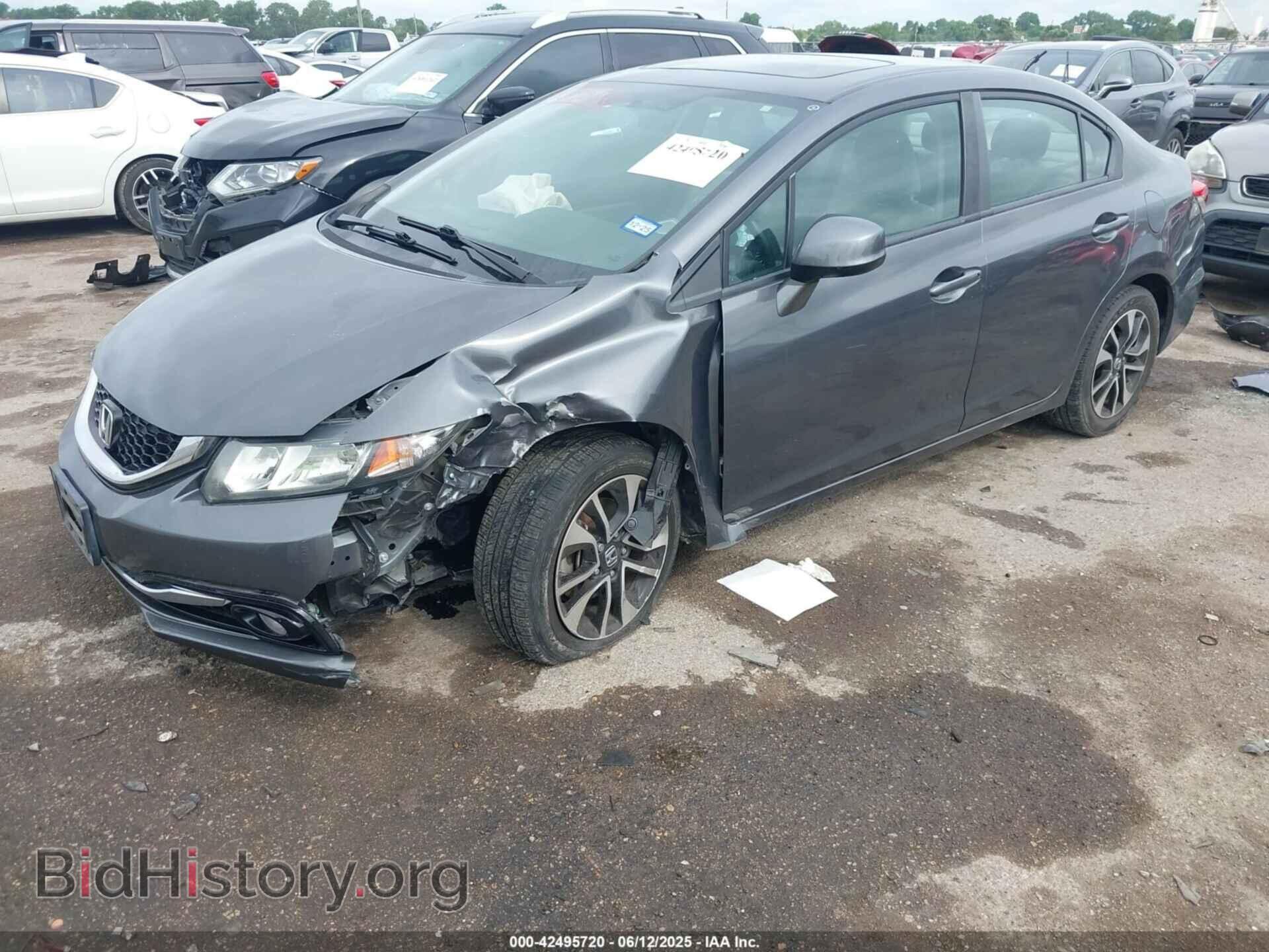 2013 HONDA CIVIC - VIN: 2HGFB2F98DH545792 - Фото 2