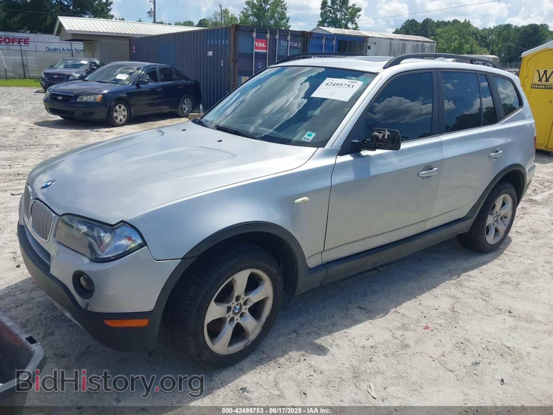 2007 BMW X3 - VIN: WBXPC93487WF23045 - Фото 2