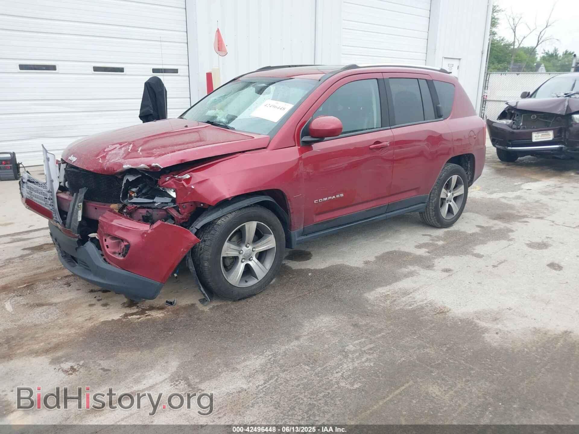 2016 JEEP COMPASS - VIN: 1C4NJCEA3GD760867 - Фото 2