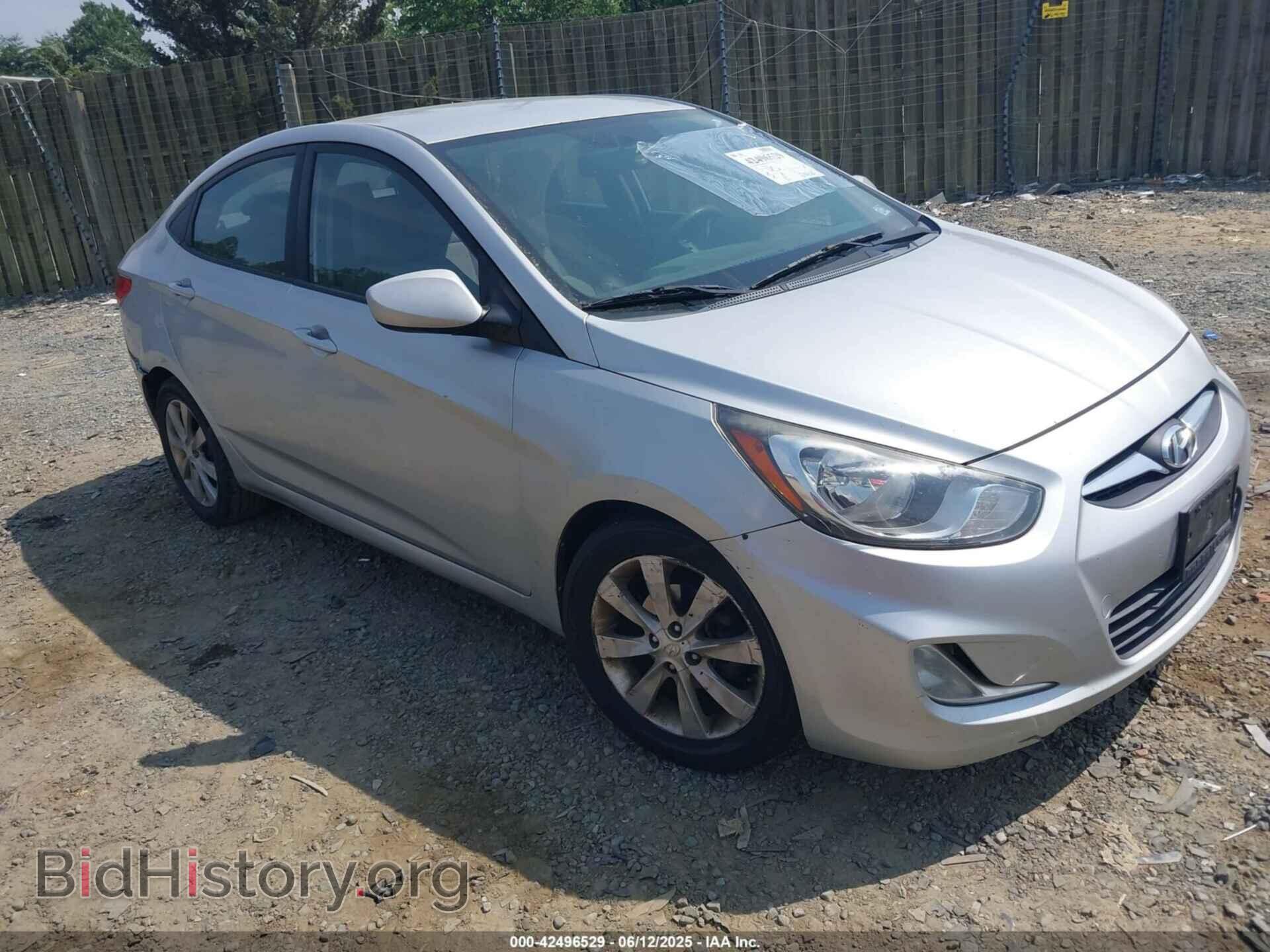 Photo KMHCU4AE8CU064458 - HYUNDAI ACCENT 2012