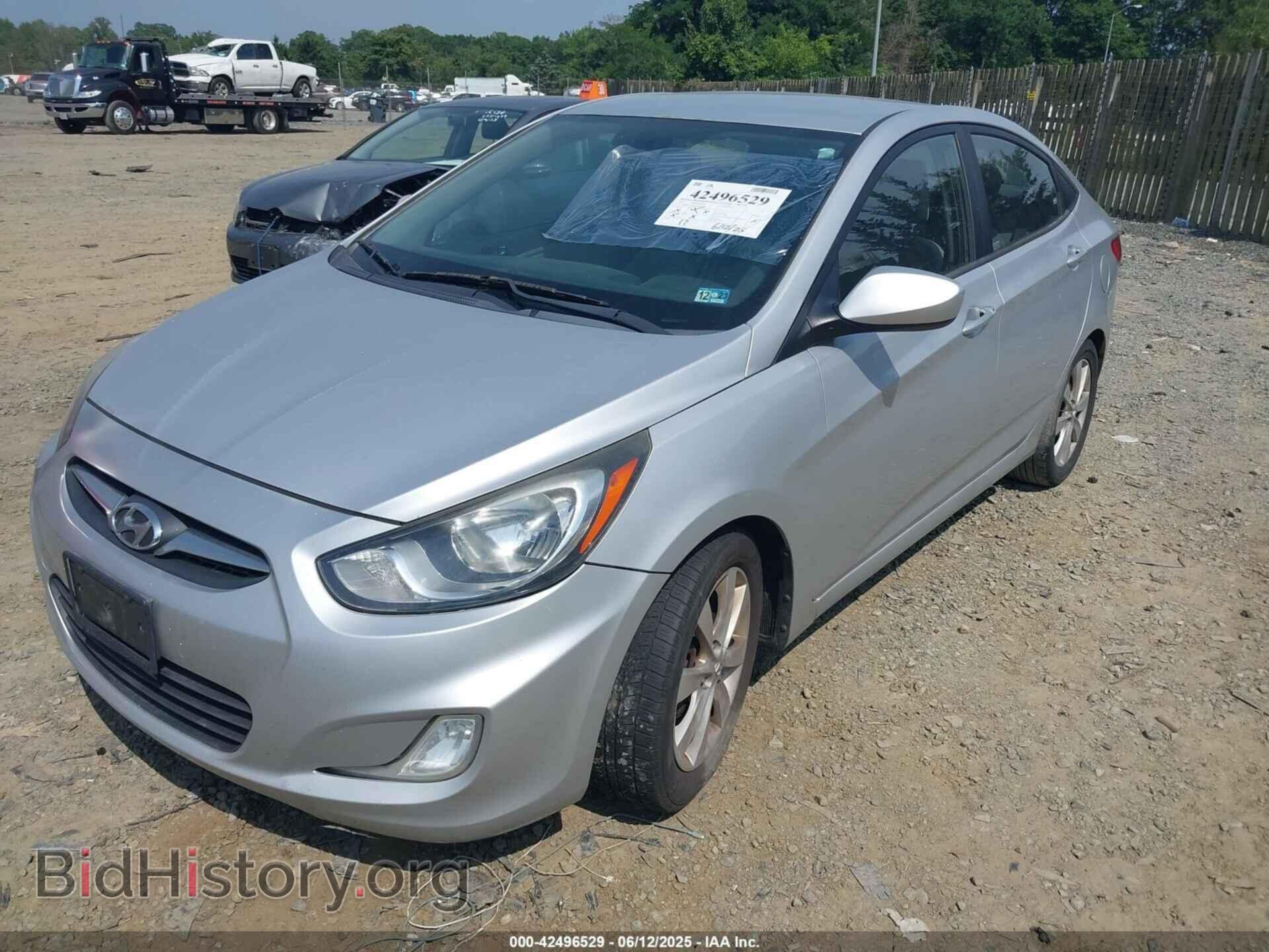 2012 HYUNDAI ACCENT - VIN: KMHCU4AE8CU064458 - Фото 2