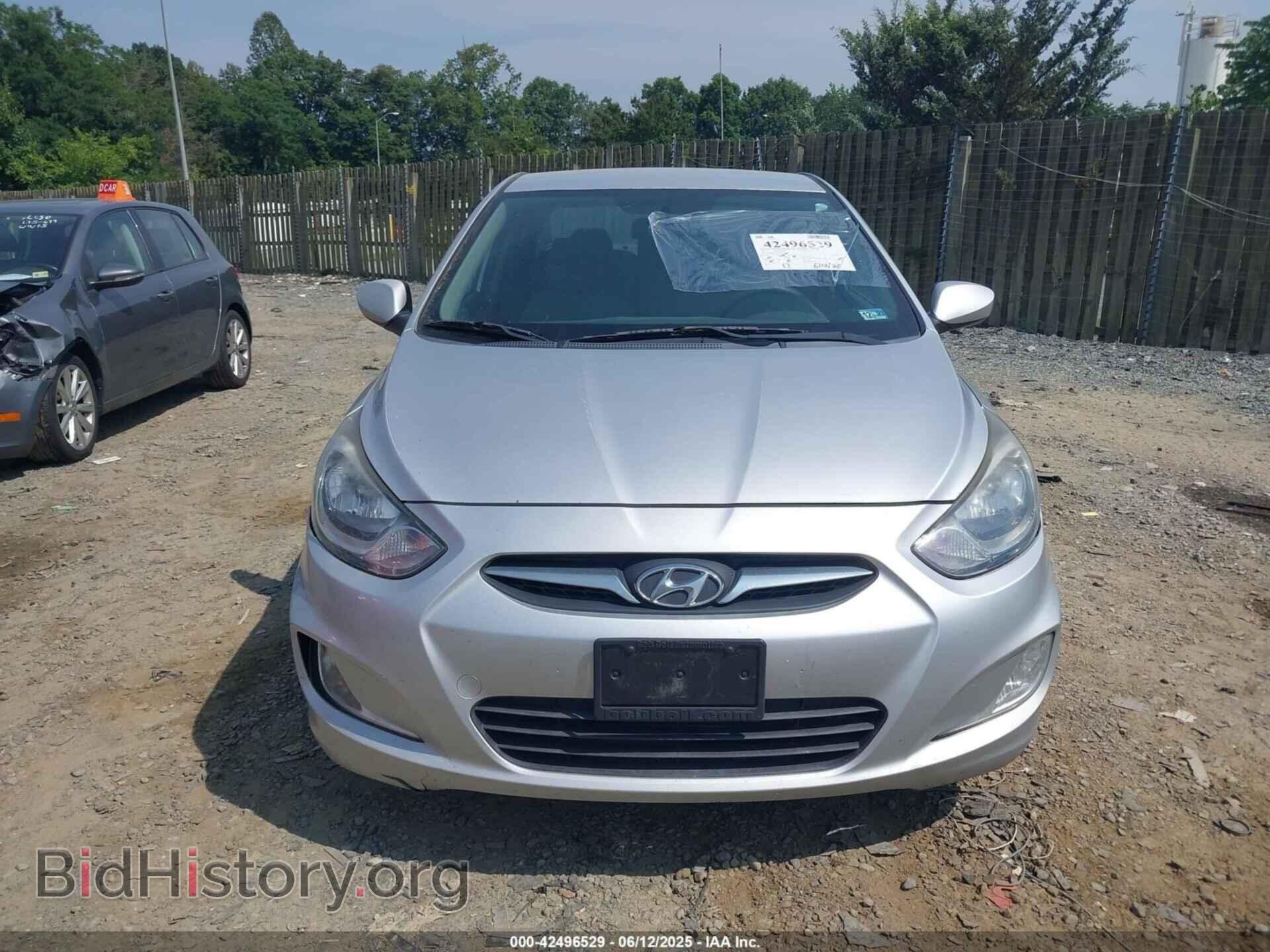 2012 HYUNDAI ACCENT - VIN: KMHCU4AE8CU064458 - Фото 6