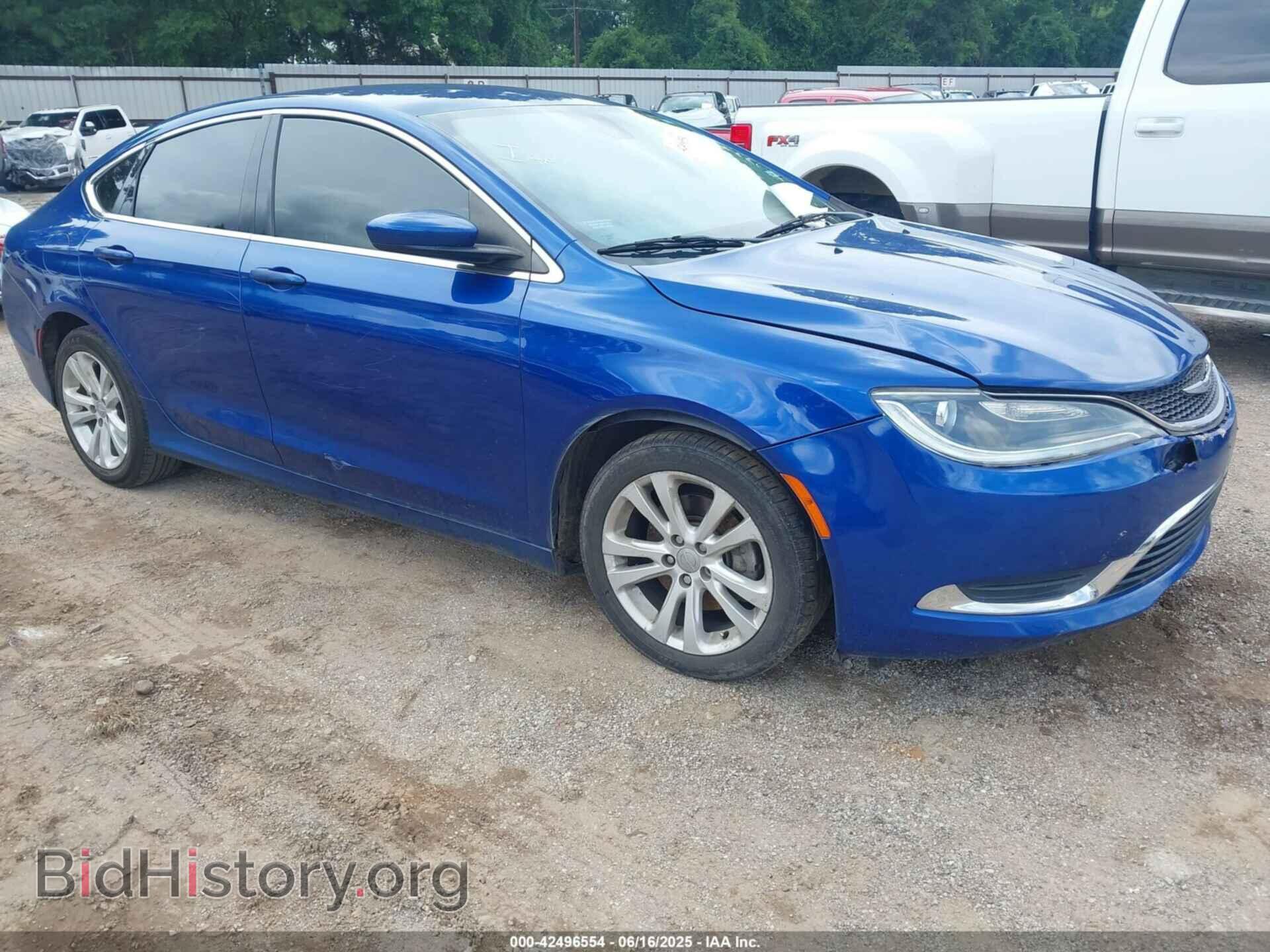 Фотография 1C3CCCAB3GN133732 - CHRYSLER 200 2016