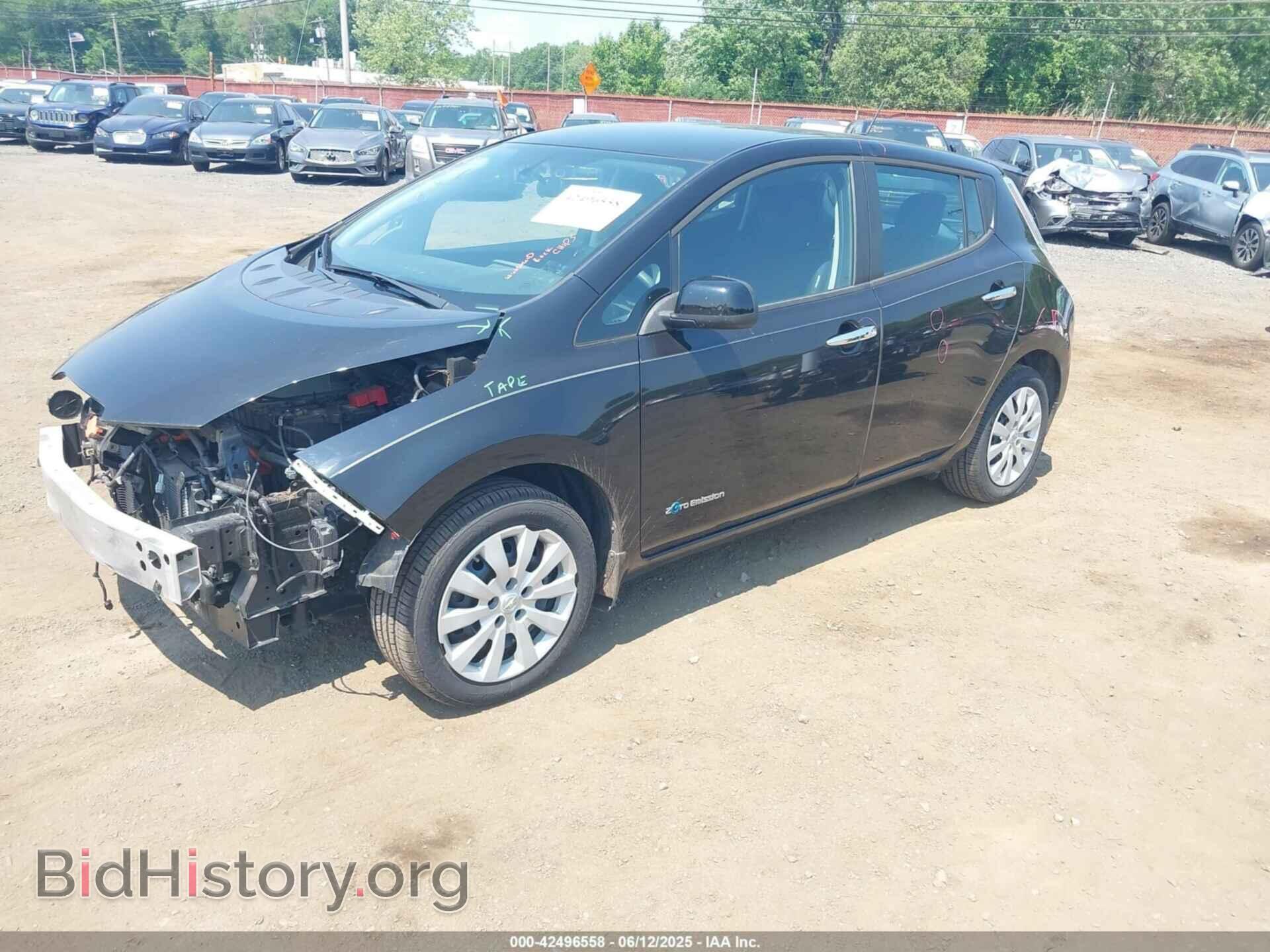2017 NISSAN LEAF - VIN: 1N4BZ0CP6HC307809 - Фото 2