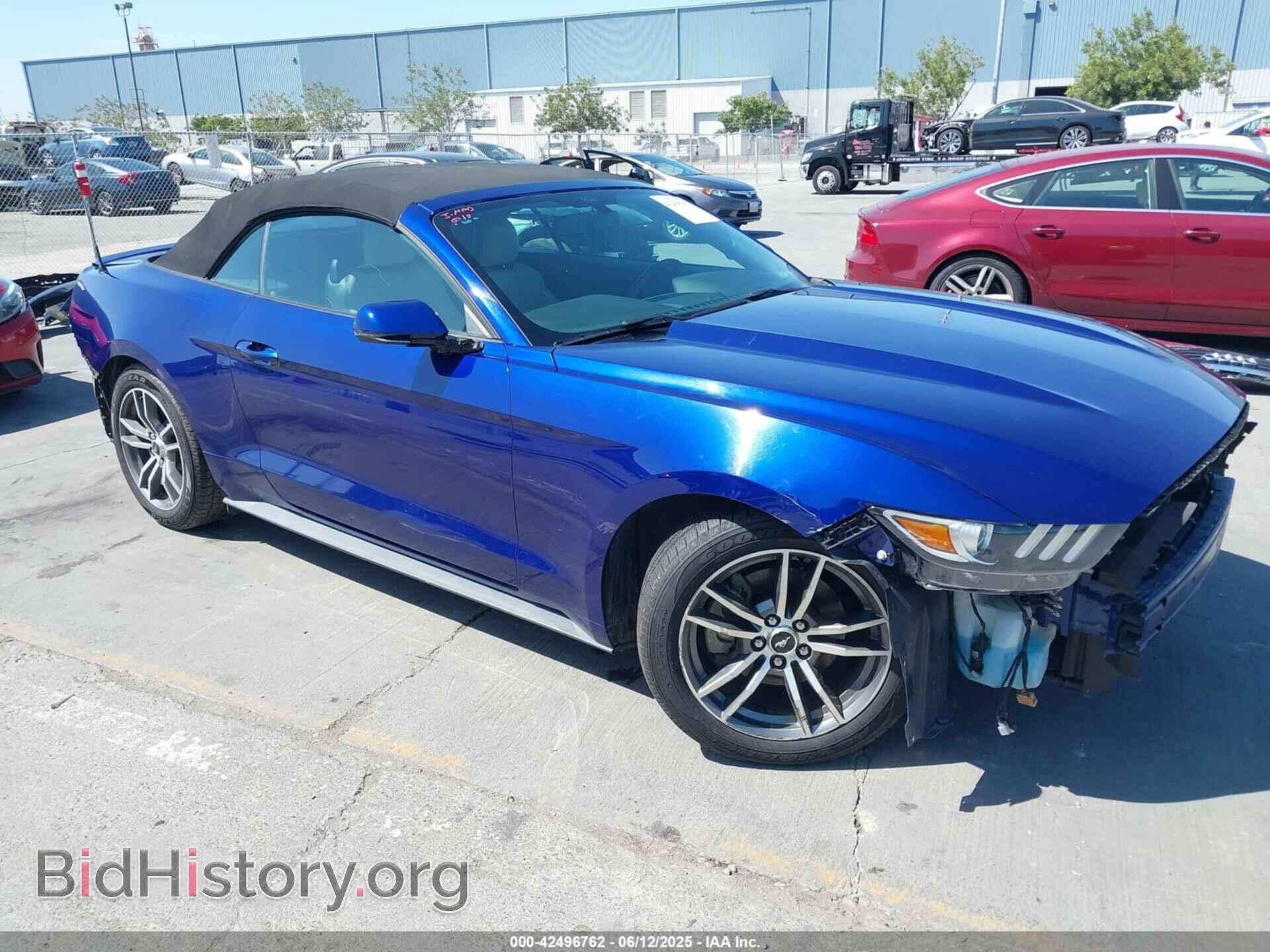 Photo 1FATP8UH5G5298703 - FORD MUSTANG 2016